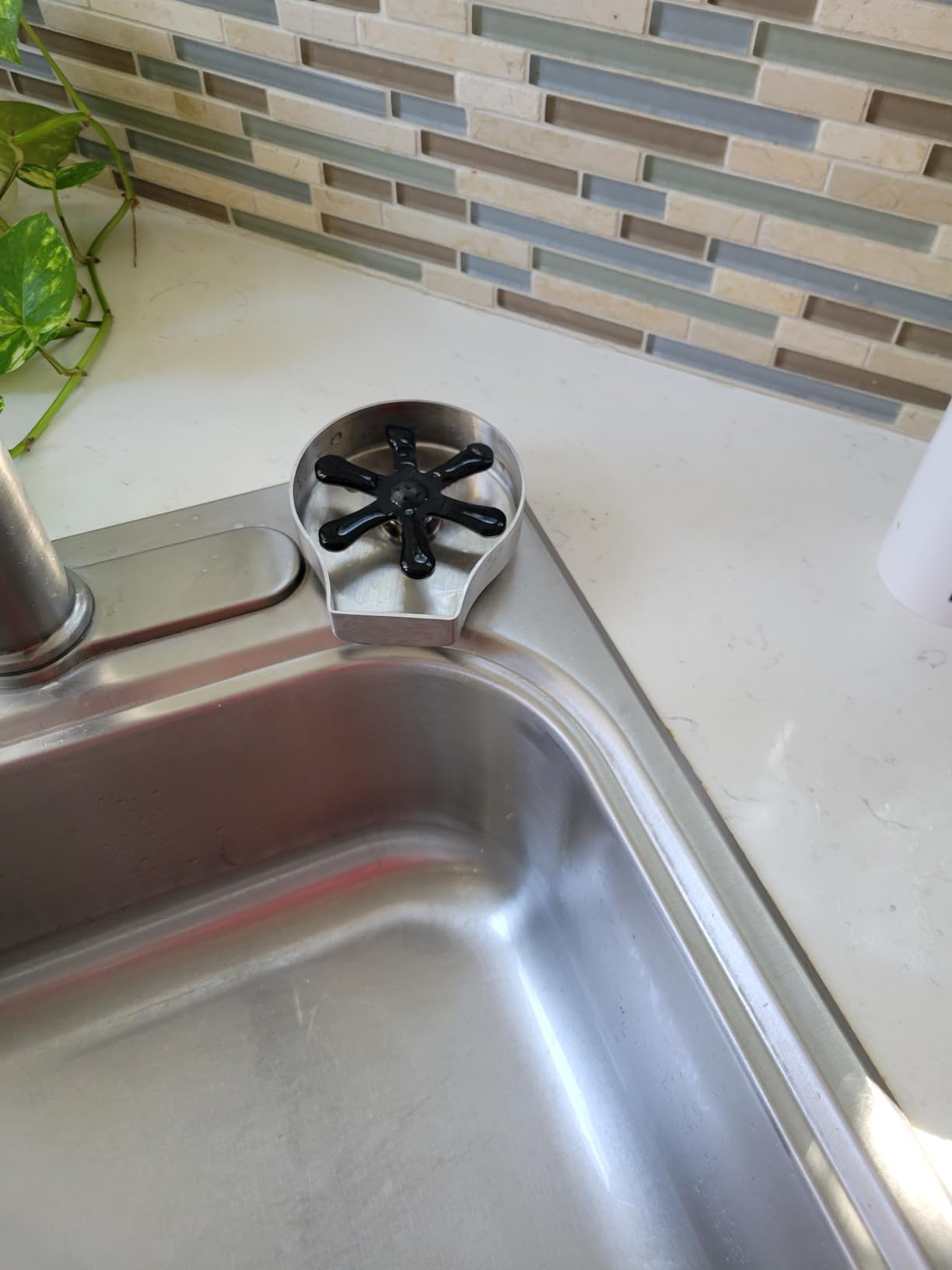 Homewerks GR001SS Glass Rinser for Kitchen Sinks, Bar Glass Rinser Stainless Steel customer photo 2