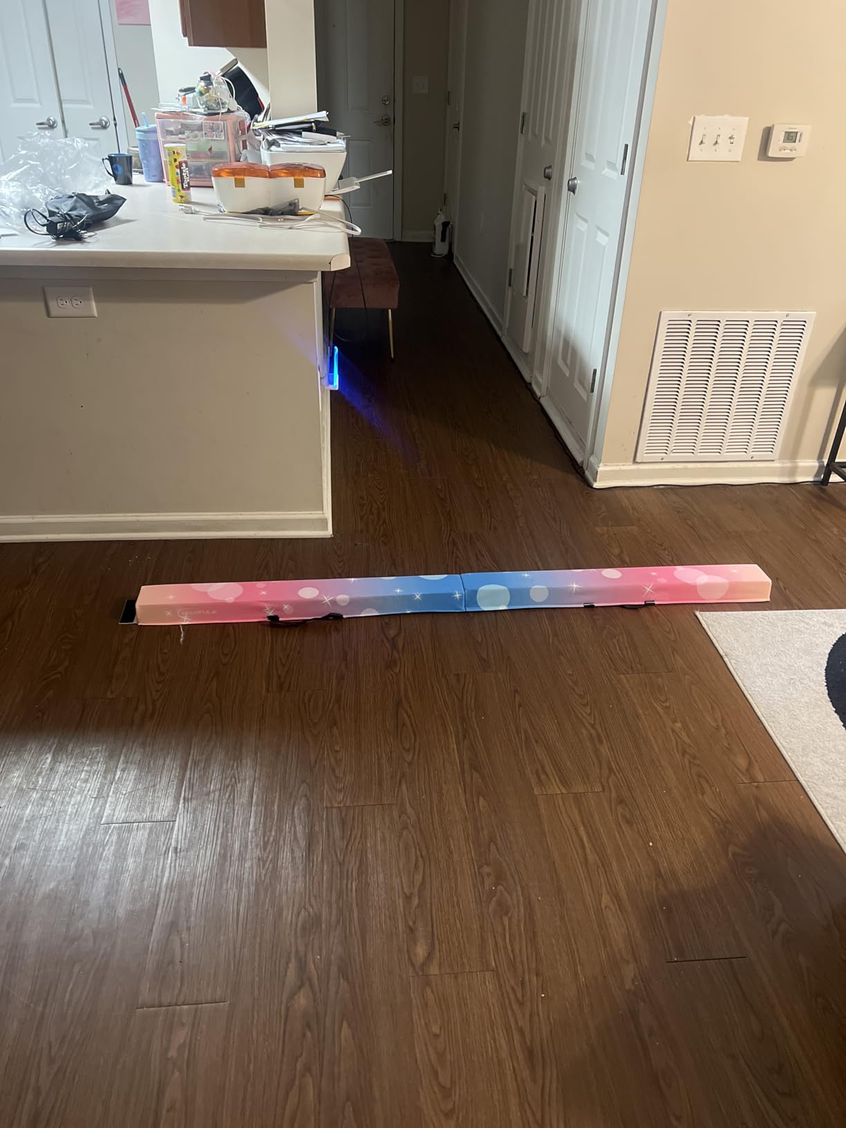Marfula 6 FT / 8 FT / 9 FT Folding Gymnastics Beam Foam Balance Floor Beam customer photo 2