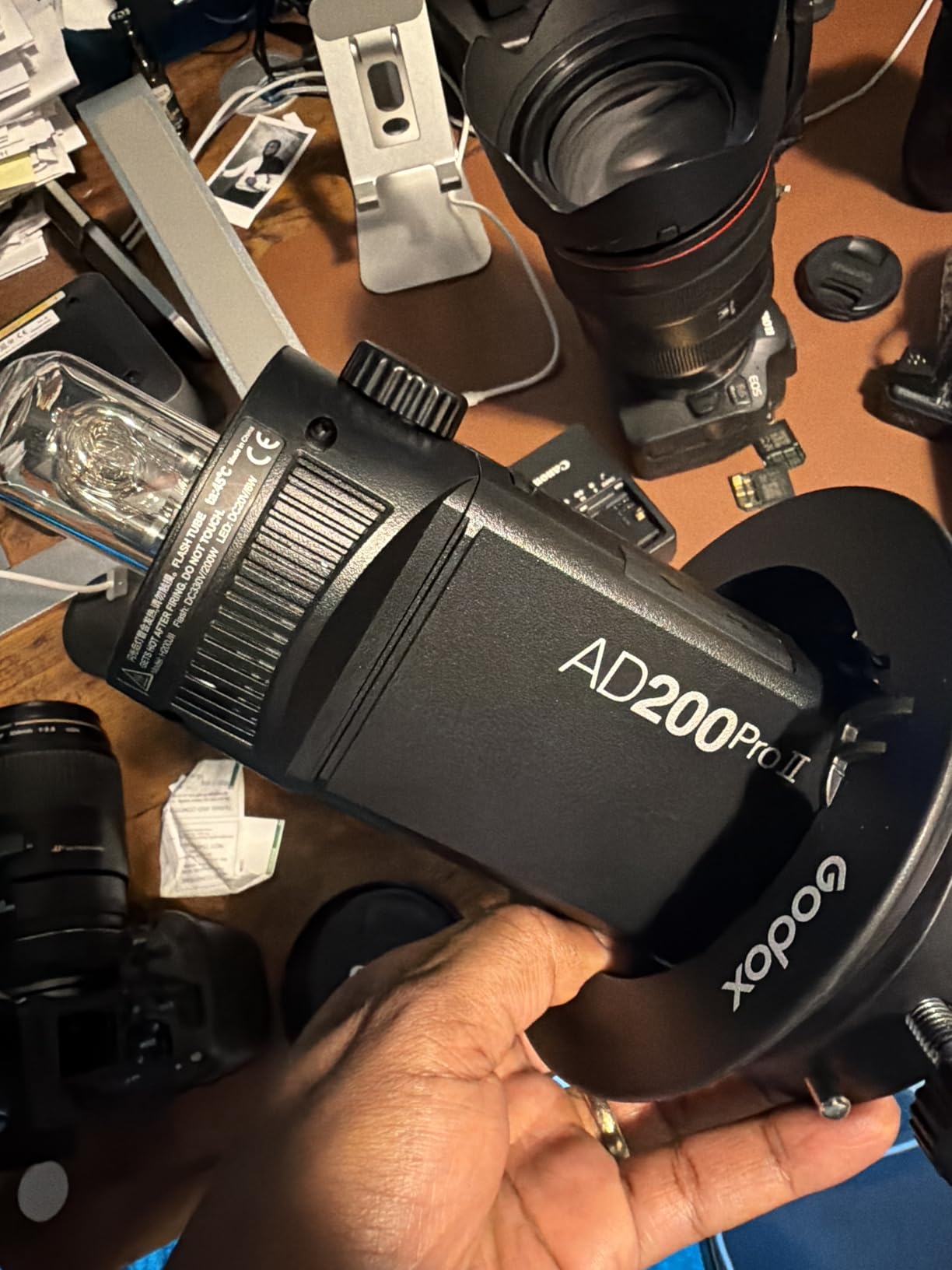 Godox AD200 Pro II AD200Pro II AD200ProII 200Ws TTL Pocket Flash, HSS customer photo 2
