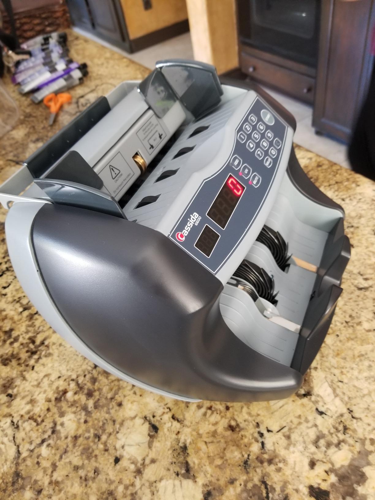 Cassida Money Mixed Bill Counter I Business Grade I 1-Pocket I 8800R V2 customer photo 2