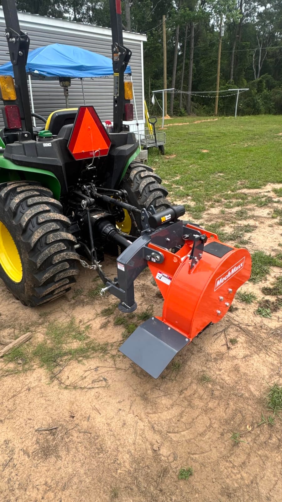 MechMaxx Heavy Duty PTO Powered Stump Root Grinder, Includes 12 Bonus Teeth customer photo 1