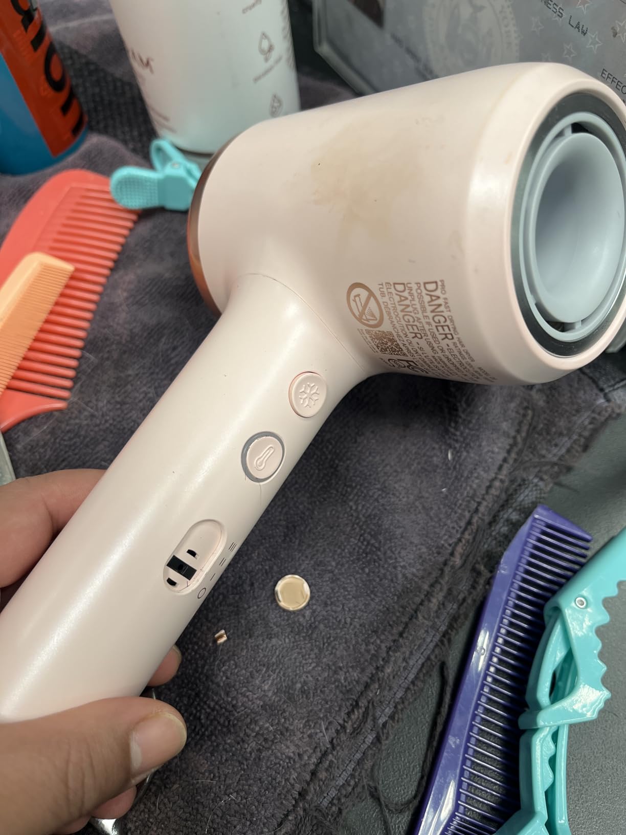 Wavytalk Turblow Pro Fast Drying Hair Dryer with Diffuser customer photo 2