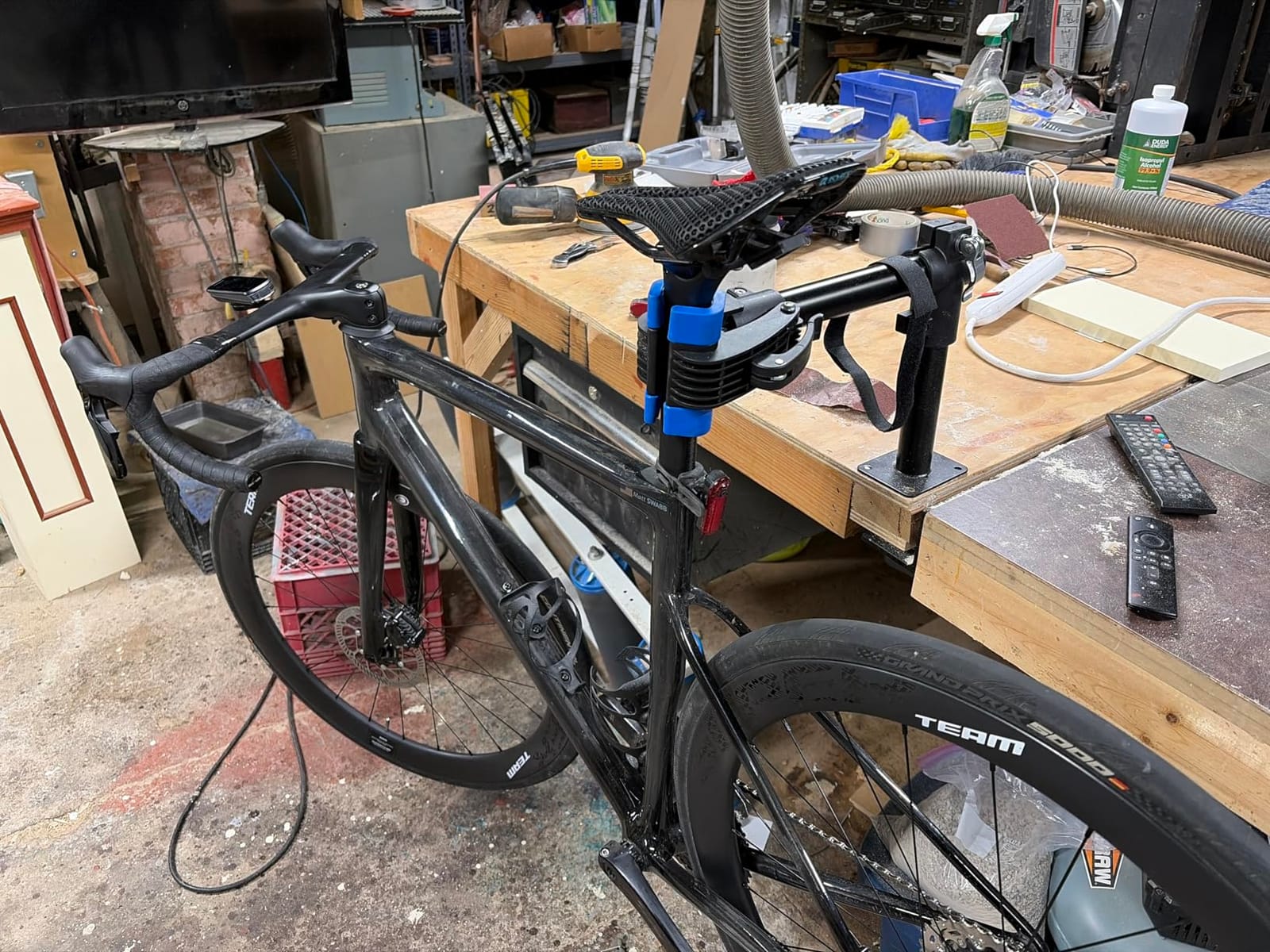 Bike Repair Stand, Bicycle Repair Stand for Bike Maintenance and Repair Space Saving Hold Up to 44 Ibs customer photo 1