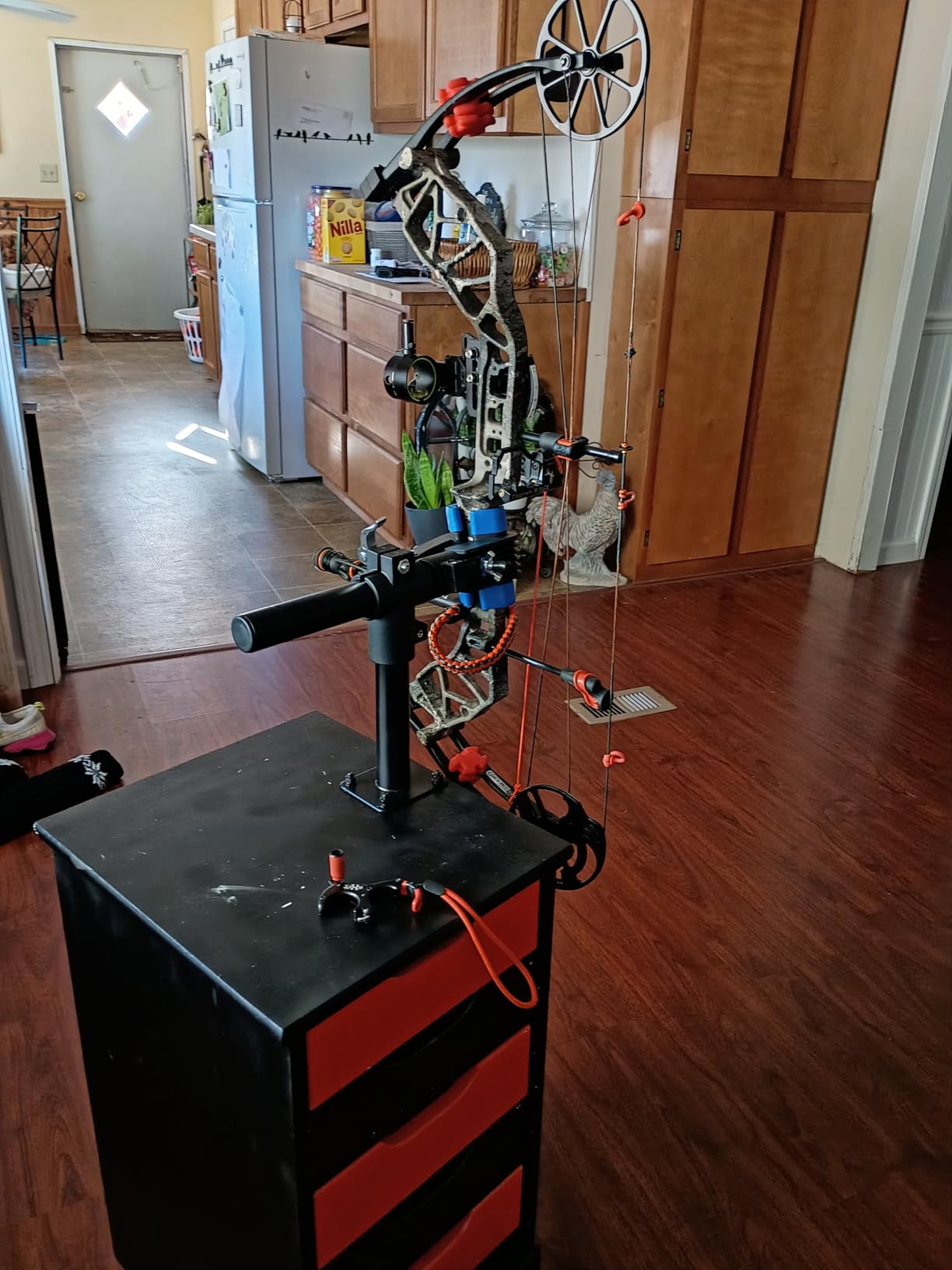 Bike Repair Stand, Bicycle Repair Stand for Bike Maintenance and Repair Space Saving Hold Up to 44 Ibs customer photo 2