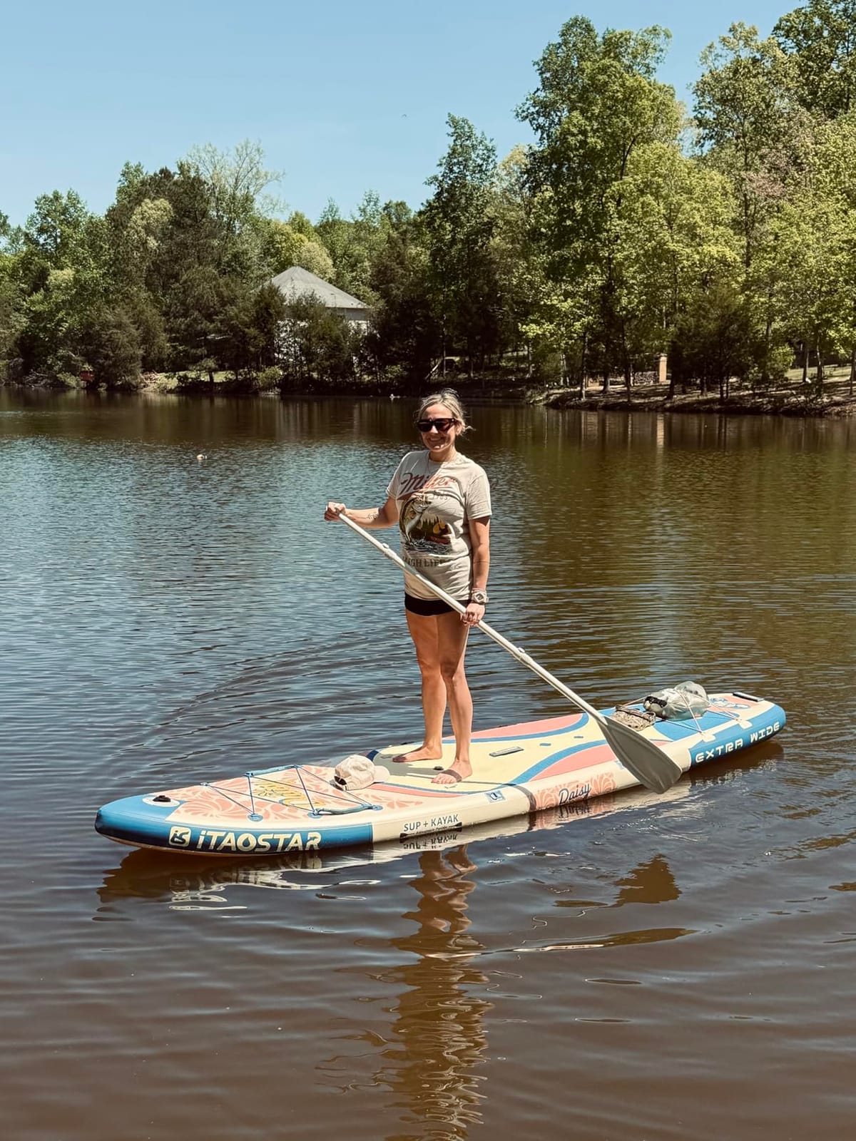 iTAOSTAR Daisy-Blossom as Daisy, 11'6 × 35, Paddle Board w/All Accessories customer photo 2