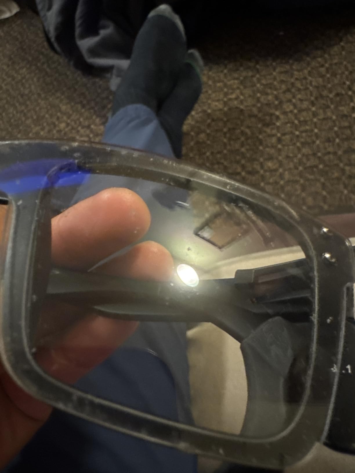 UV400 Transition Photochromic Safety Glases Light to Dark Grey Lens ANSI Z87 Impact Approved customer photo 1