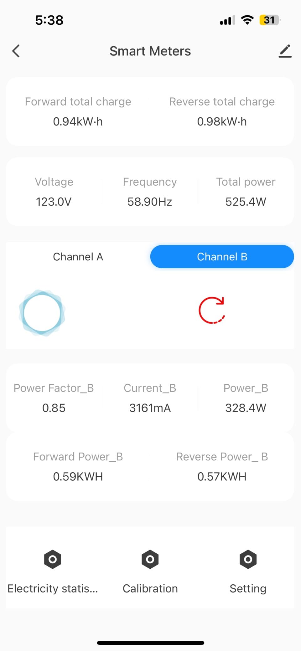 eMylo 2 Channel WiFi Power Meter 80A+80A Smart Power Monitor,Clamp Ammeter Power Monitor,2.4GHz WiFi,Real Time Monitoring,Smart Life/TUYA APP, Compatible with Alexa and Google Assistant customer photo 2
