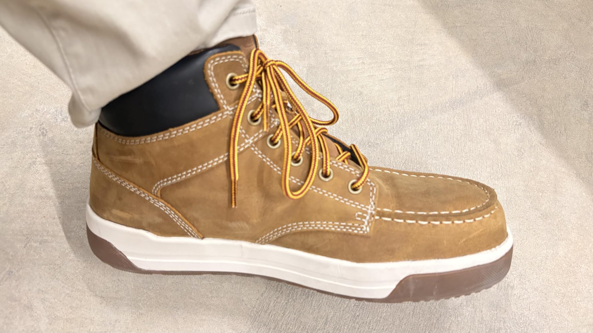 KEEN Utility Men's Gibson Mid Height Composite Toe Work Boots customer photo 2