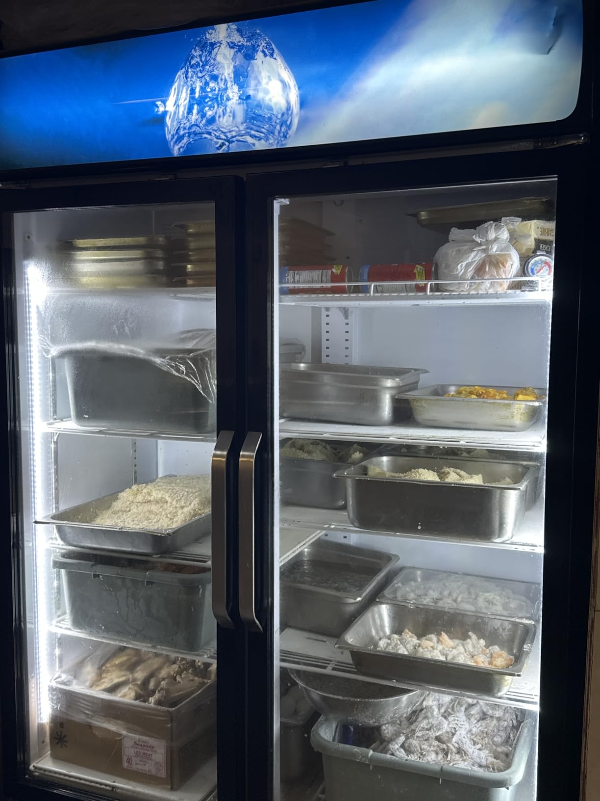 Mojgar Commercial Refrigerators, 56 Cu.Ft Beverage Fridge with 3 Glass Door customer photo 1