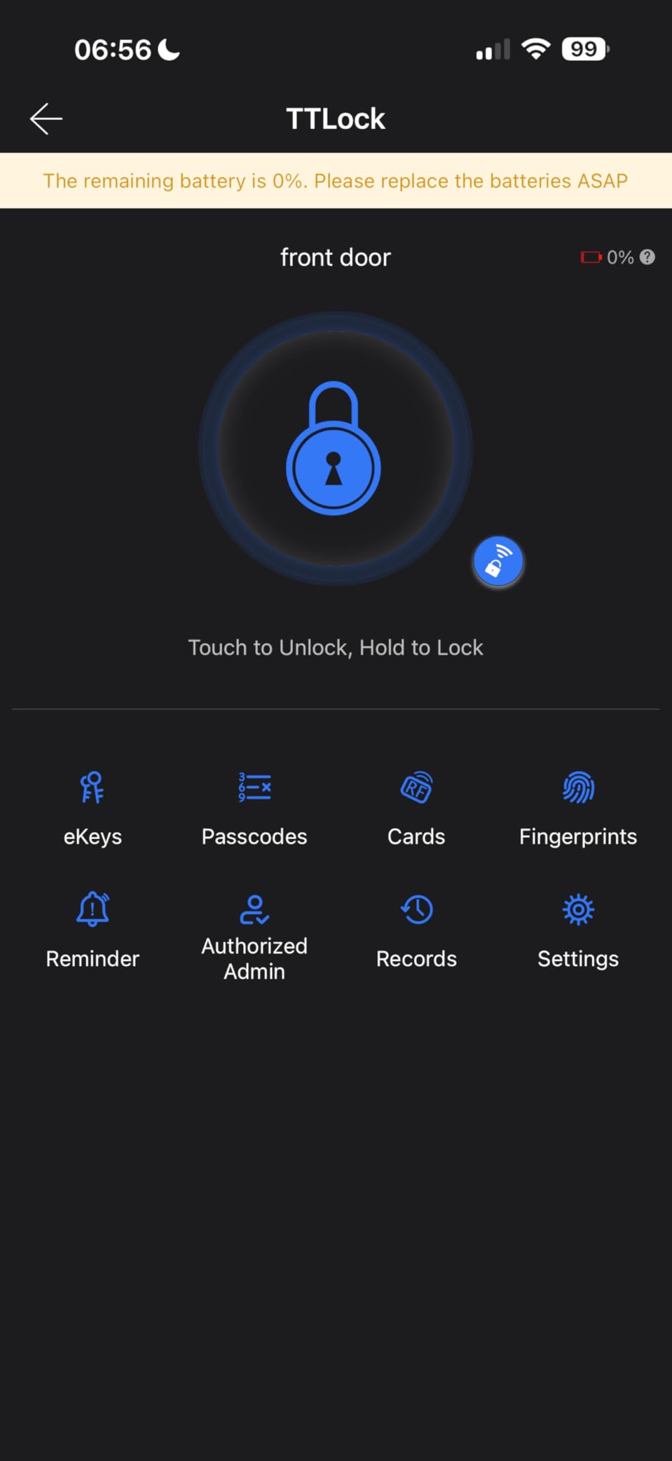 DESLOC B200 Fingerprint Smart Door Lock, Keyless Entry Deadbolt customer photo 1