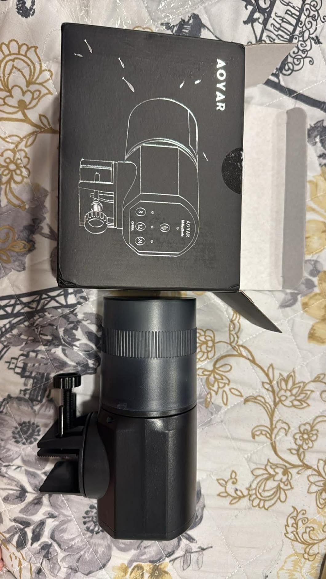 Automatic Fish Feeder for Aquarium: Rechargeable Fish Feeder Dispenser,Moisture-Proof & 200ML Large Capacity Betta Turtle Vacation Feeder,Auto Fish Food Dispenser Timer for Weekends/Business customer photo 1