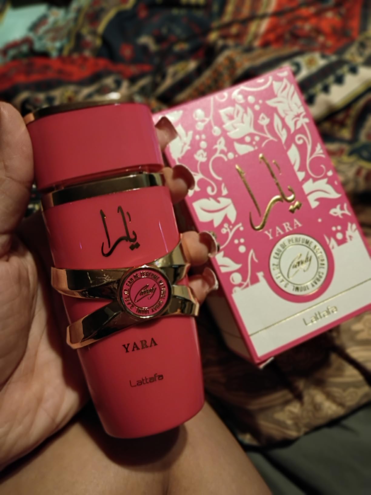Lattafa Yara Candy - Vanilla, Fruity, Citrus, Floral - Eau de Parfum Long-Lasting Fragrance for Women, 3.40 Ounce / 100 ml customer photo 1