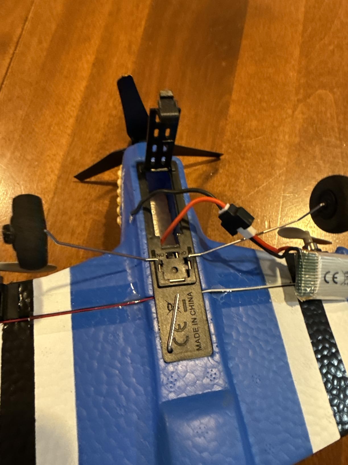 HAWK'S WORK 3CH P-51D Mustang RC Plane, Stabilized RC Warbird for Beginners | 6-axis gyro stabilization, 2.4GHz RTF, classic warbird design, beginner-friendly customer photo 2