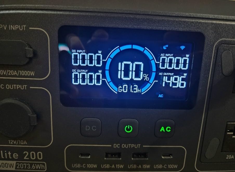 BLUETTI Elite 200 V2 Portable Power Station 2073.6Wh 2600W Solar Generator customer photo 2
