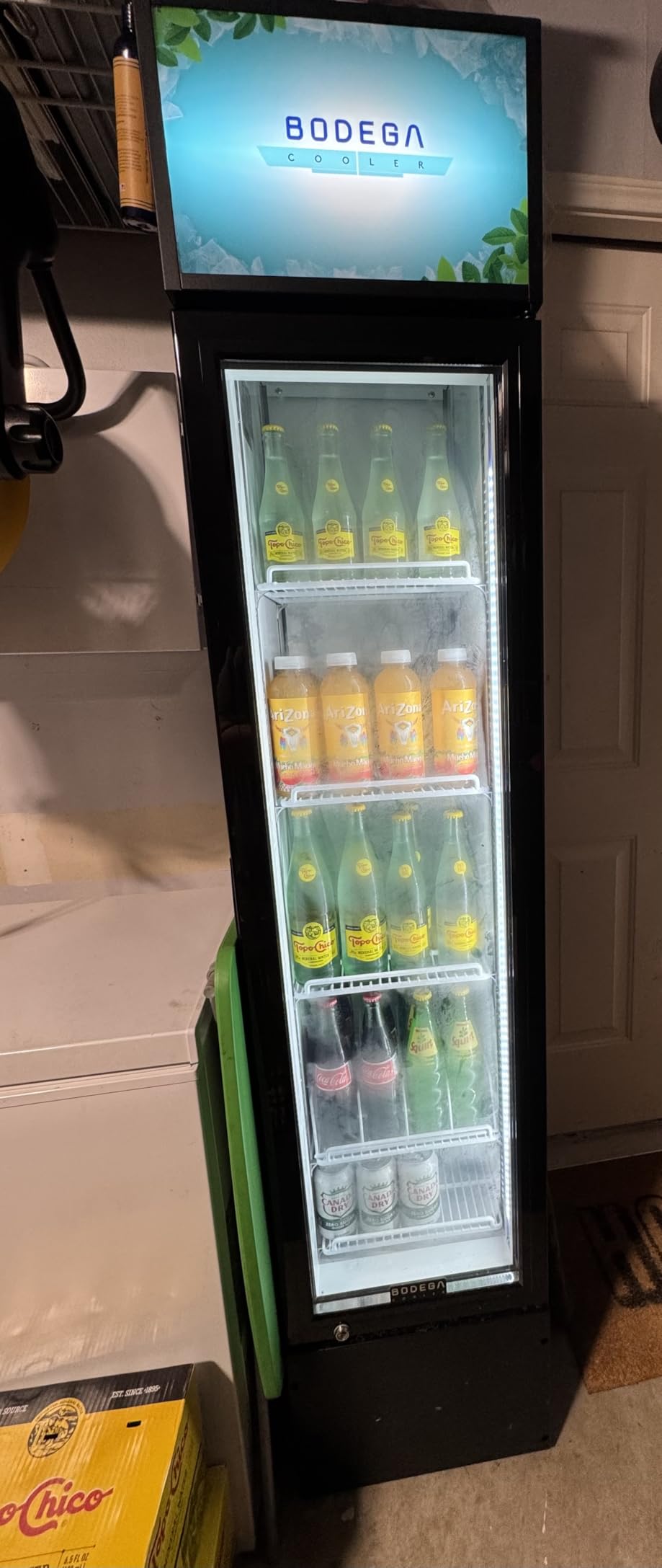 BODEGACOOLER Commercial Refrigerator, 36.8 Cu.Ft Glass Door Beverage Cooler customer photo 2