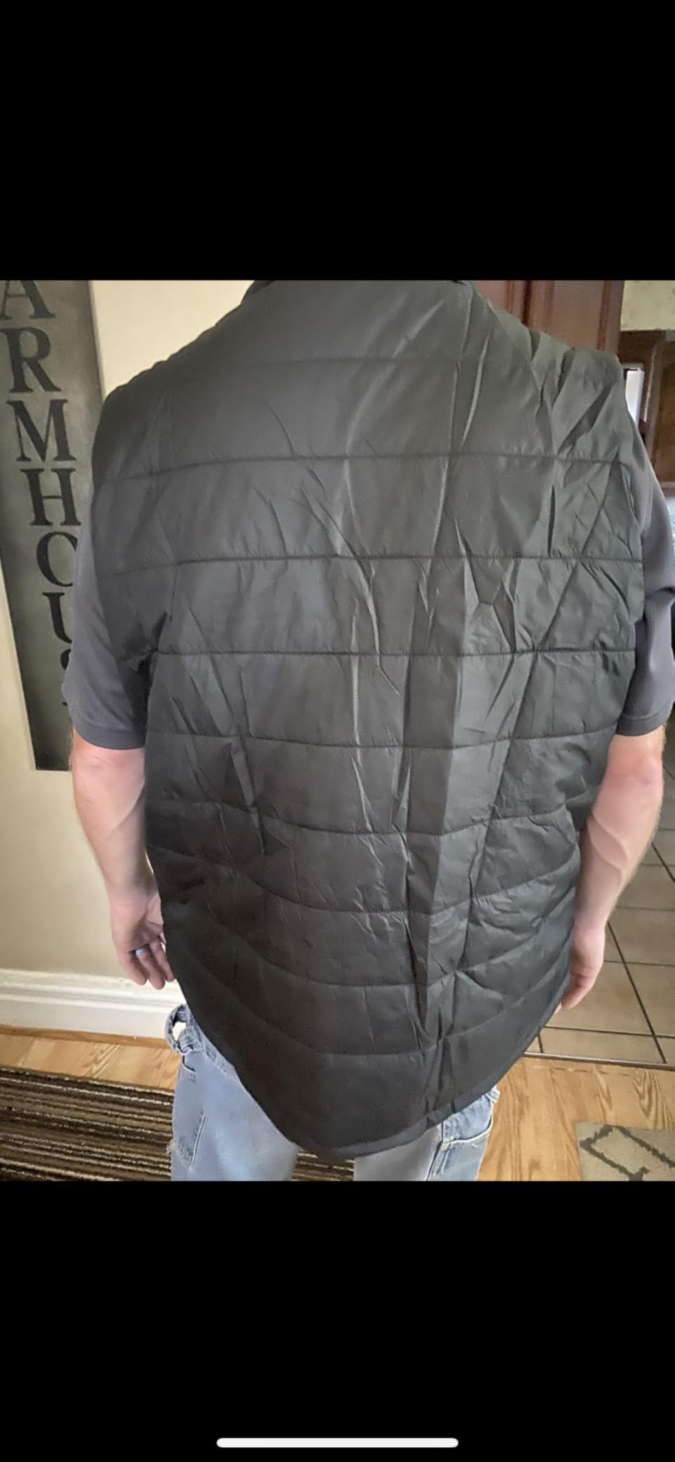 Venustas Men's 12V Dual-Control Heated Vest with Battery Pack for Work customer photo 1