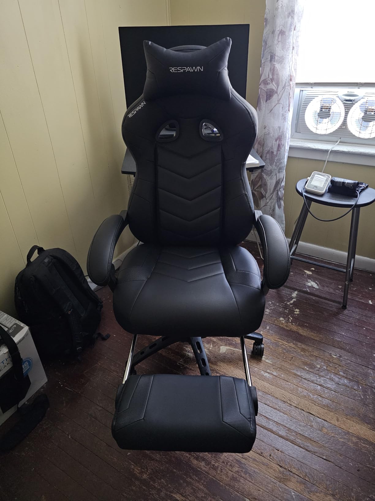Respawn 110 Pro Ergonomic Gaming Chair with Footrest and Recline | Ergonomic office chair comfort with footrest, lumbar support & 155° recline for work, gaming and relaxing. customer photo 2