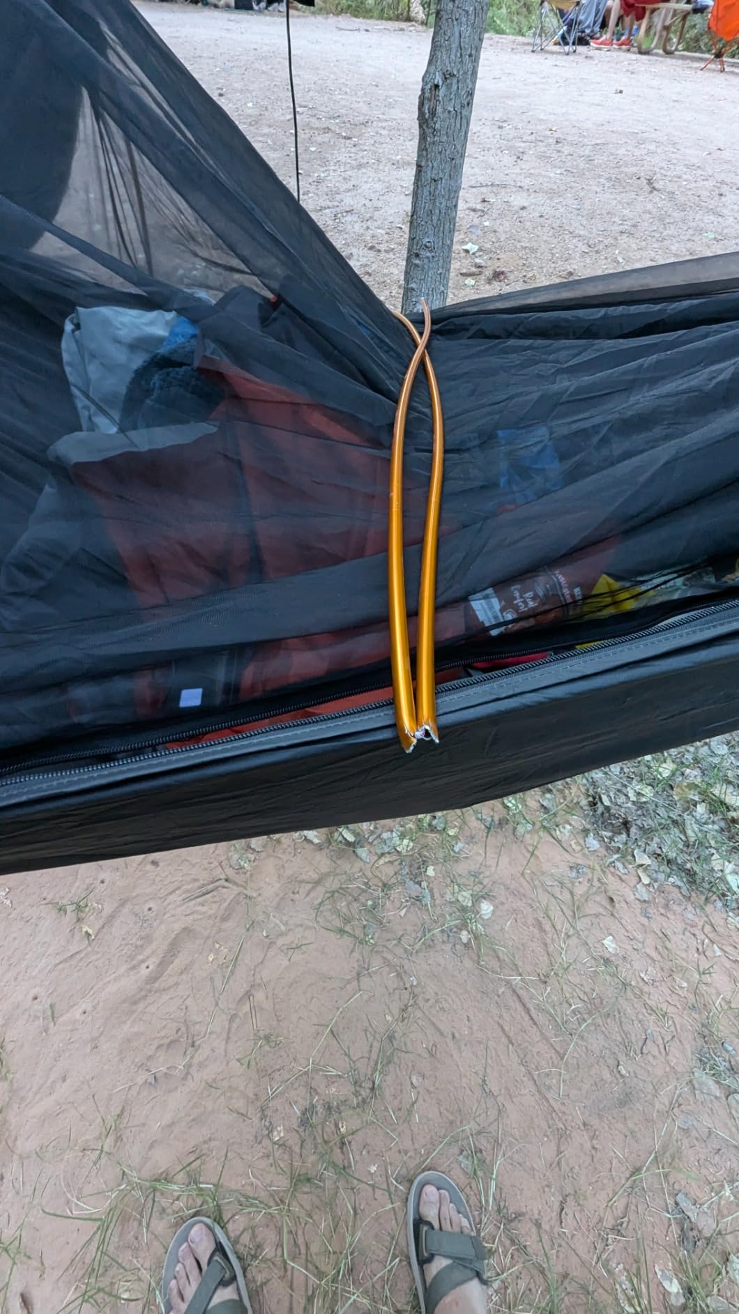Night Cat Camping Hammock Tent: Lightweight Portable 4 in 1 Hammock with Rain Tarp and Mosquito Net for Hiking Jungle Outdoor customer photo 1