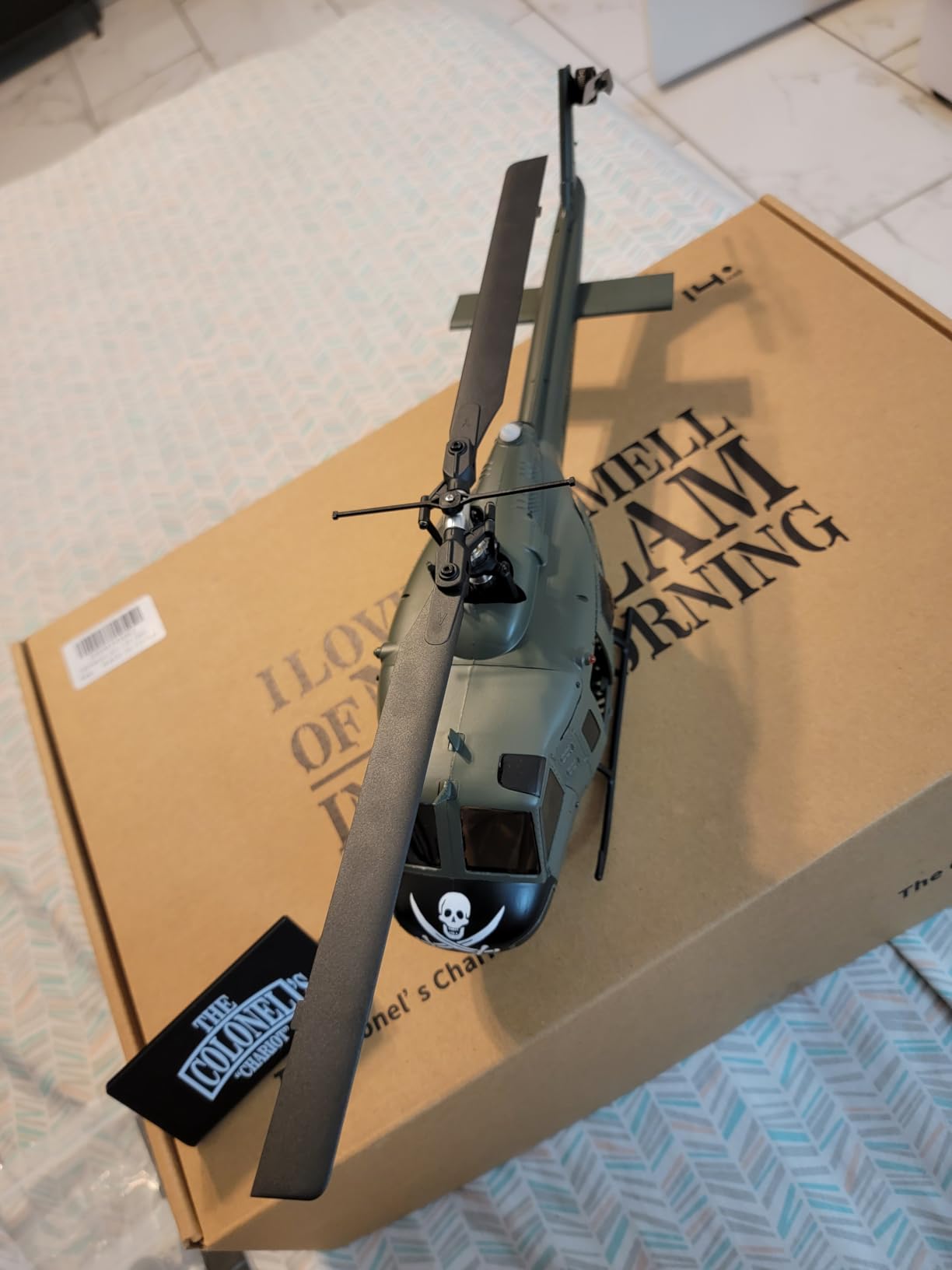 UH-1 RC Helicopter - Huey Collectable Remote Control Helicopter with Auto-Hover for Adults, Beginners, 1/27 Scale, 2 Batteries customer photo 2