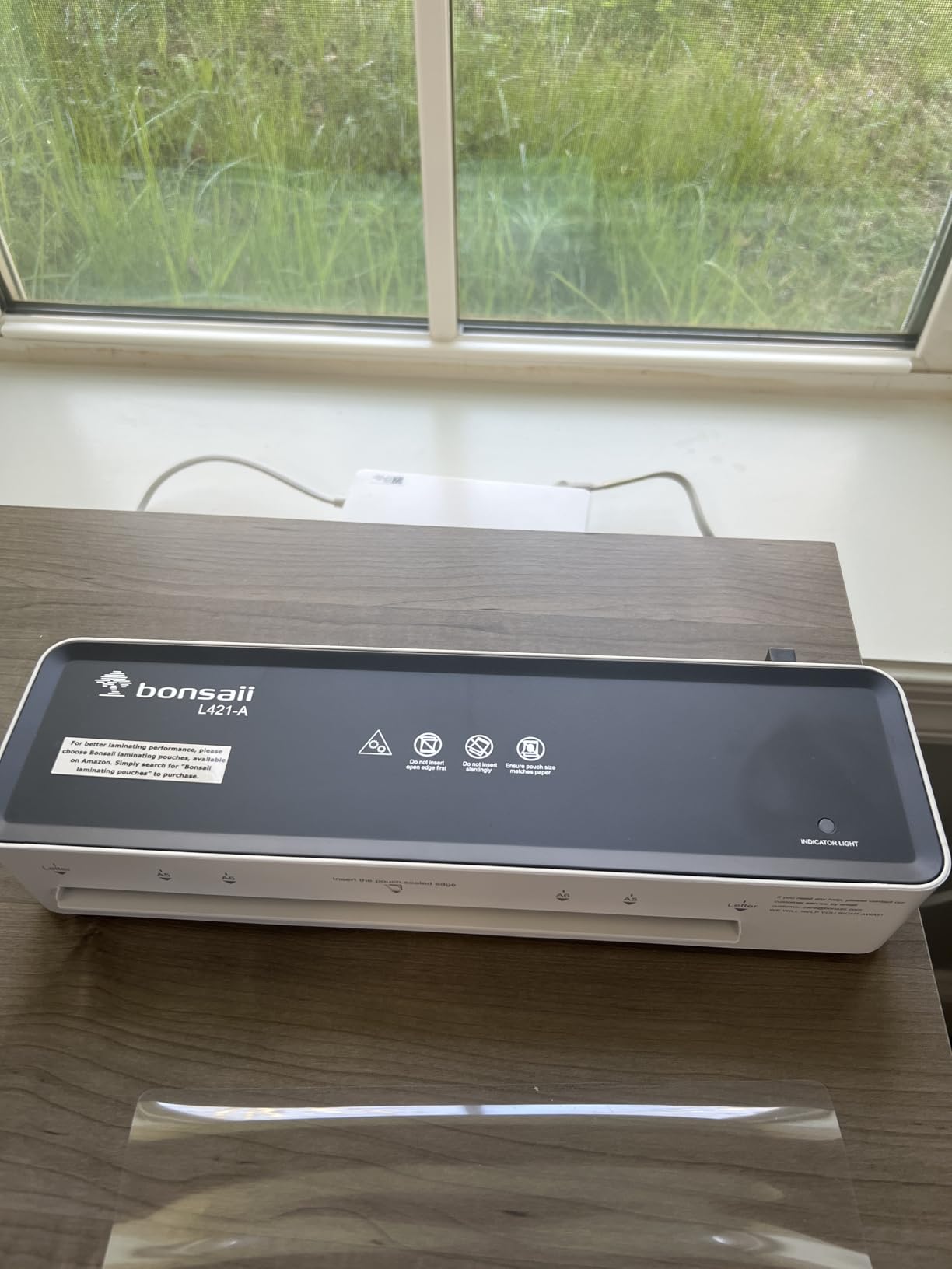 Bonsaii 9 Inch Thermal Laminator Machine, Compact Photo Laminating Tool customer photo 1
