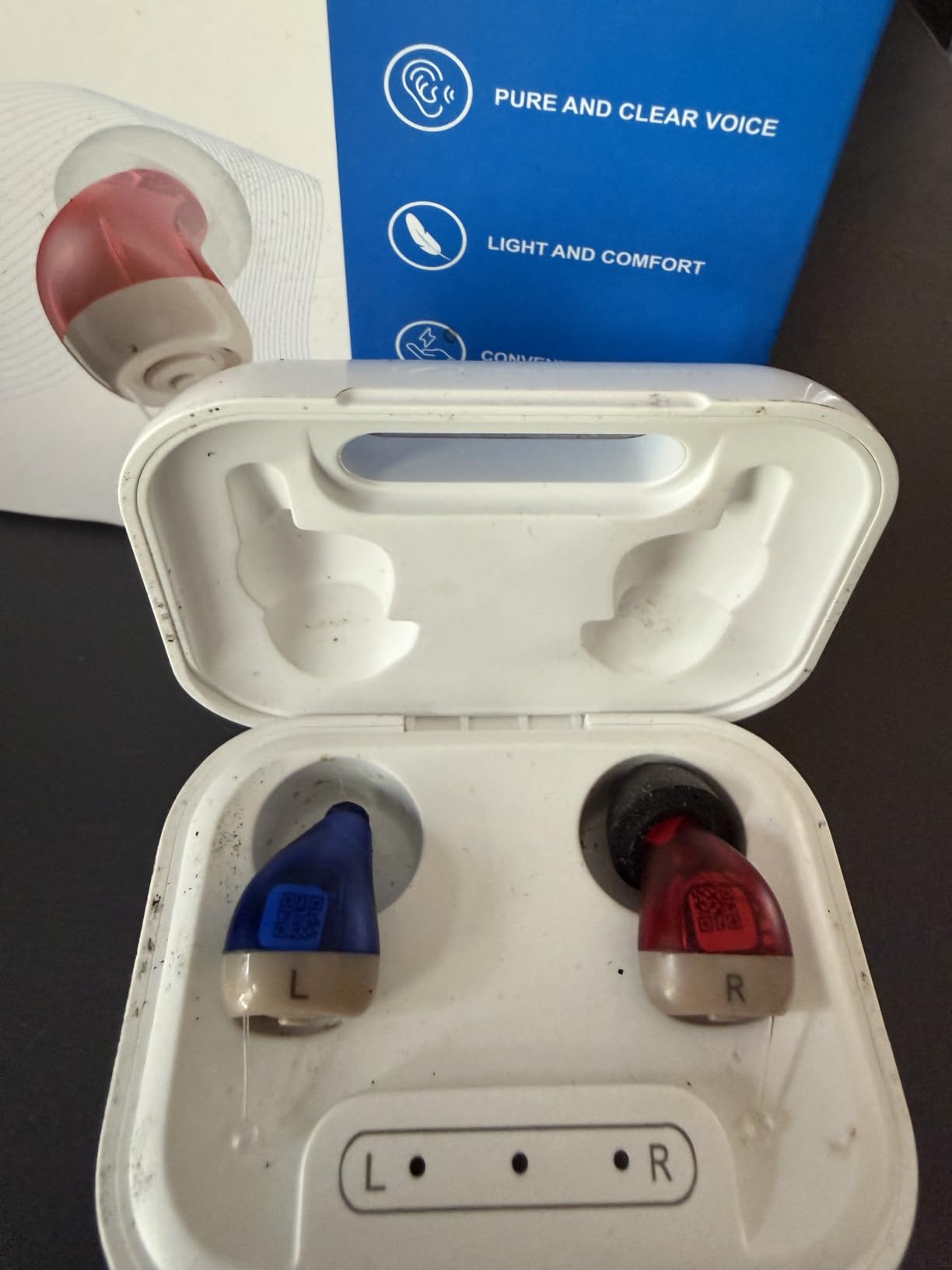 Oricle Standard 2.0 Hearing Aids for Seniors - Oricle Hearing Aids for Adults with Advanced Noise Cancellation - Easy Volume Control with Portable Charging Case customer photo 1