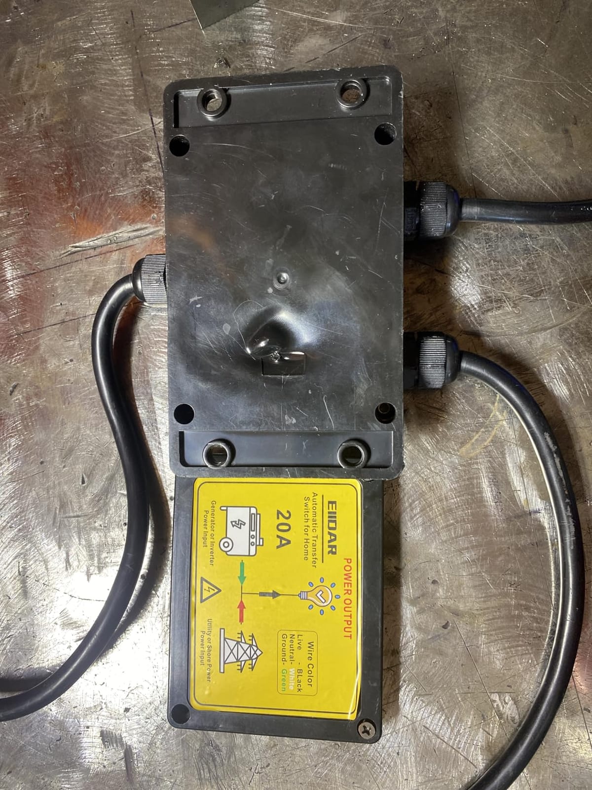 ATS 20 Amp Automatic Transfer Switch,AC120V Home Generator Equipment customer photo 2