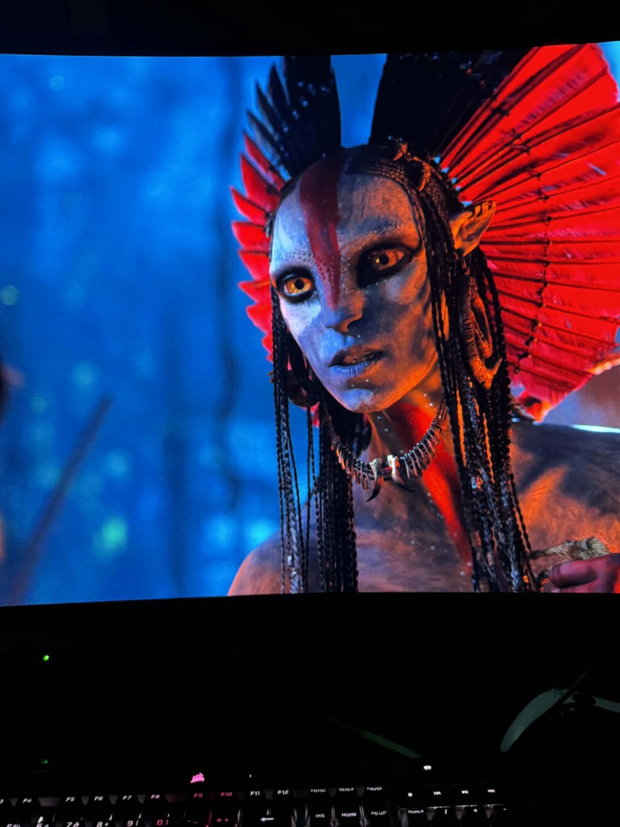 MSI MAG 321CUP QD-OLED 32-Inch 4K UHD 3840x2160 OLED Monitor, 165Hz, 0.03ms, DisplayHDR True Black 400, G-SYNC Compatible, HDMI 2.1, DP 1.4a, USB C customer photo 2
