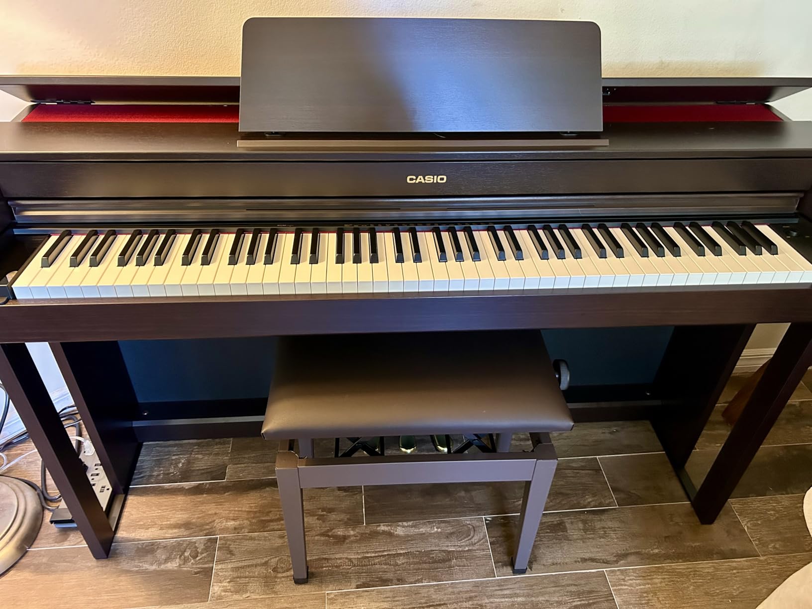 Casio Celviano AP-300 88-Key Console Piano - Black customer photo 2