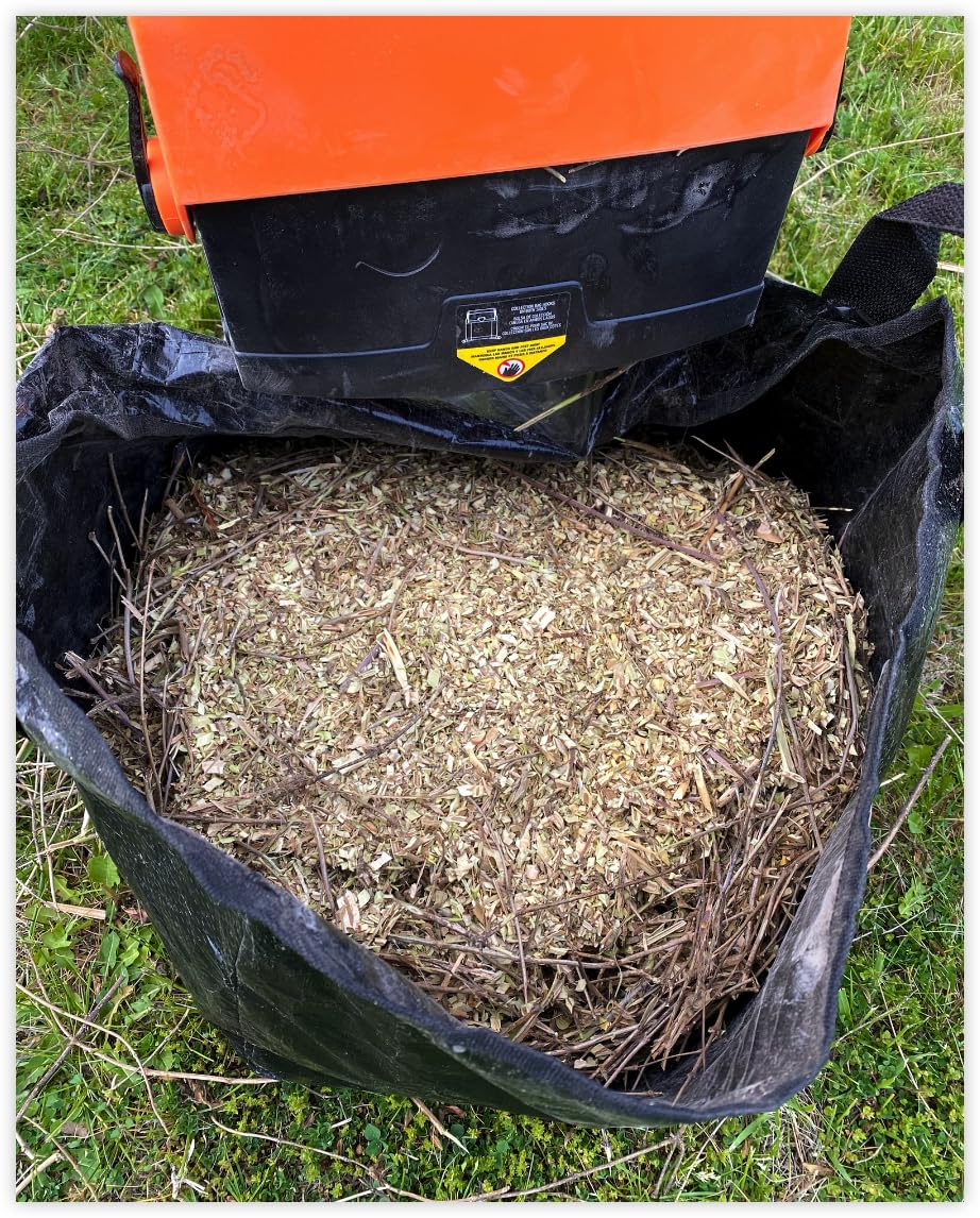 LawnMaster Electric Wood Chipper 1.8'' Cutting Diameter with Bag, FD1503 customer photo 1