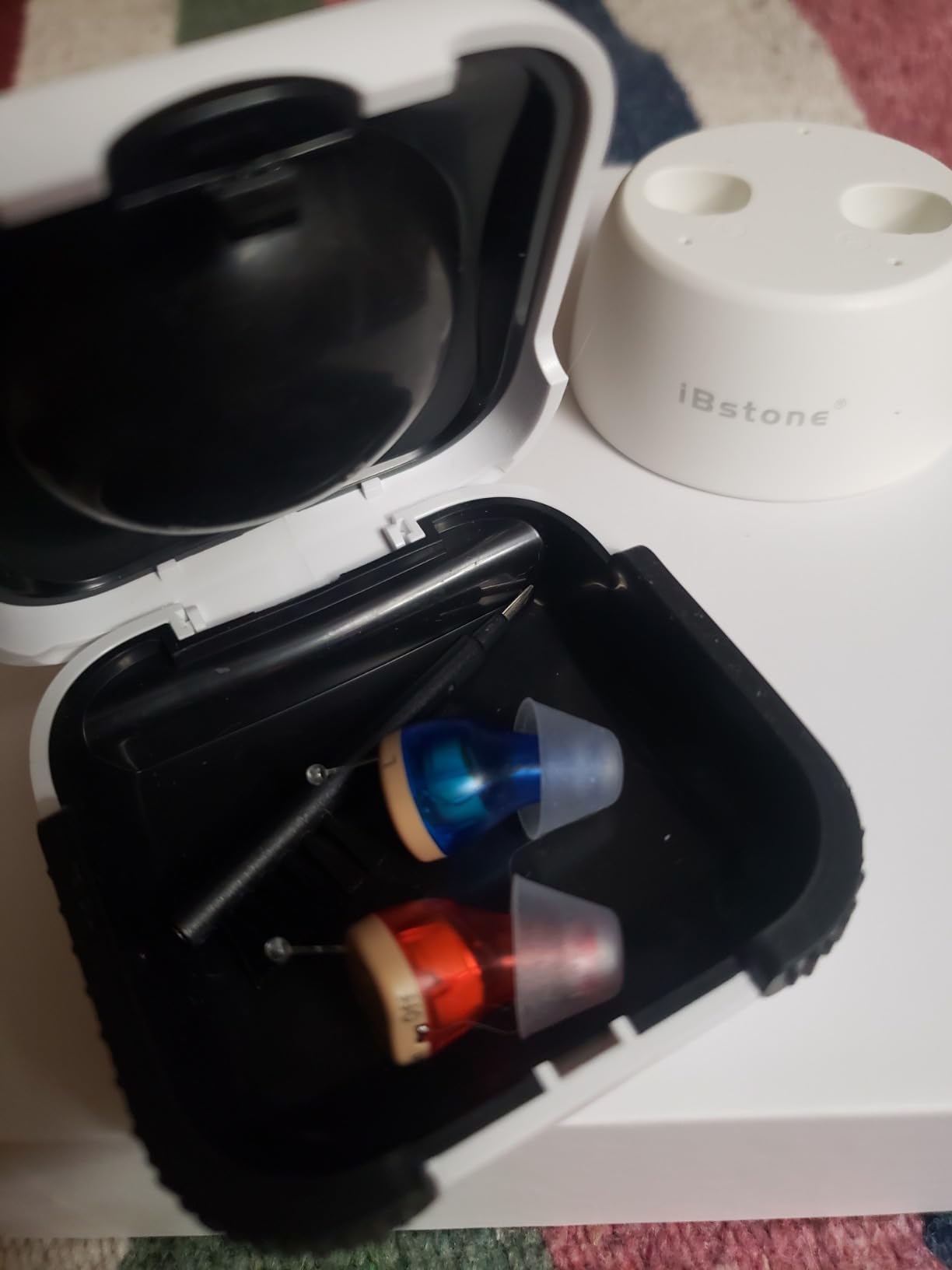 K19 Hearing Aids, Rechargeable Hearing Aids to Assist Hearing for Seniors Adults, Mini Completely-in-Canal Digital Hearing Devices with Noise Cancellation, OTC, Pair customer photo 1