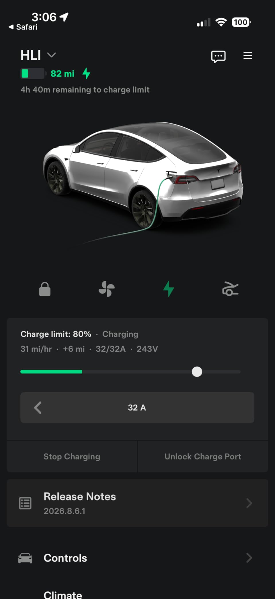 Level 2 Tesla Charger 32Amp, 7KW Electric Vehicle Portable Charger with 20FT Cable, Home EV Charging Station for Tesla Models Y/X/3/S, 240V NEMA 14-50 Plug customer photo 1