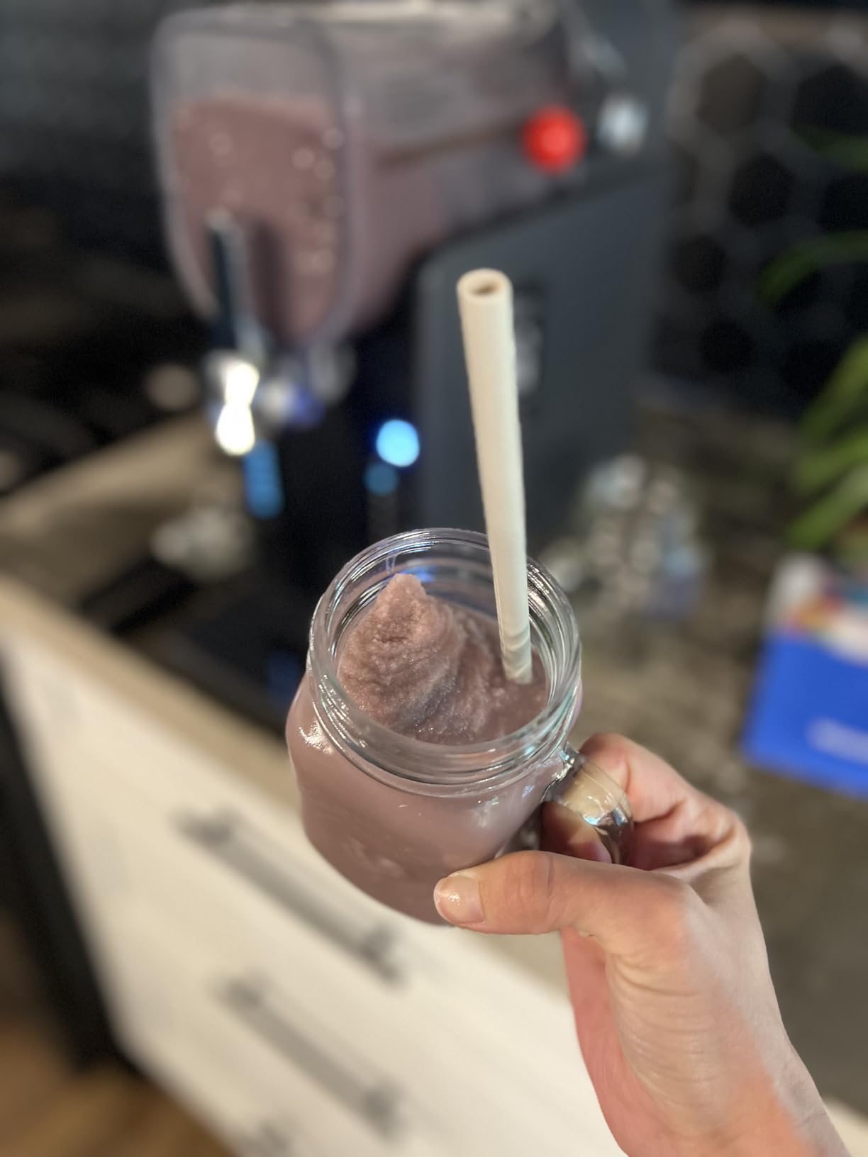 BKPPM Slushie Machine: No Ice Needed Slushy Machine for Home, 6 Preset, Real-Time Temp Display, Auto-Clean | Frozen Margaritas, Cocktails, Frappés, Ice Cream, Smoothies, Milkshakes,Summer Parties customer photo 2