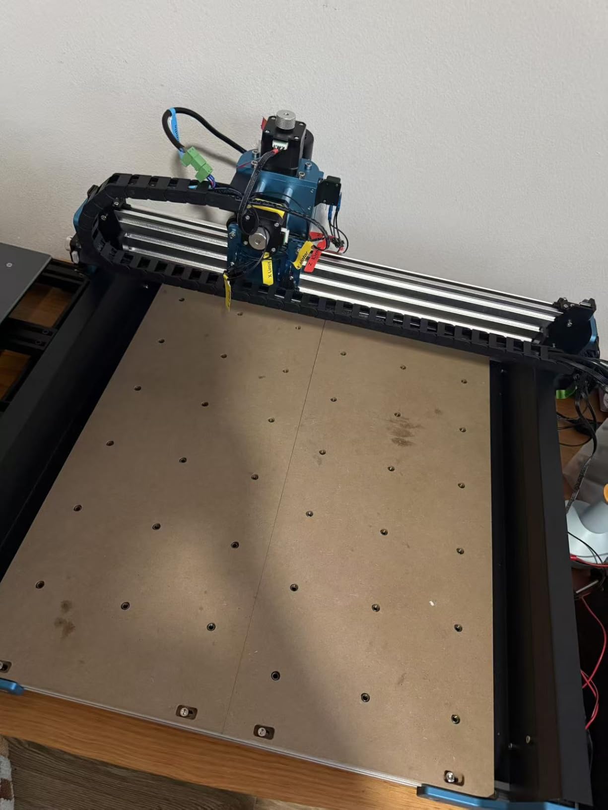 CNC Router Machine 4040-PRO for Metal Acrylic Cutting Milling,GRBL Control Engraving Machine with 500W Spindle, Lead Screw Driven, 3 Axis Engraving, Working Area 15.7” x 15.7” x 2.9” customer photo 2