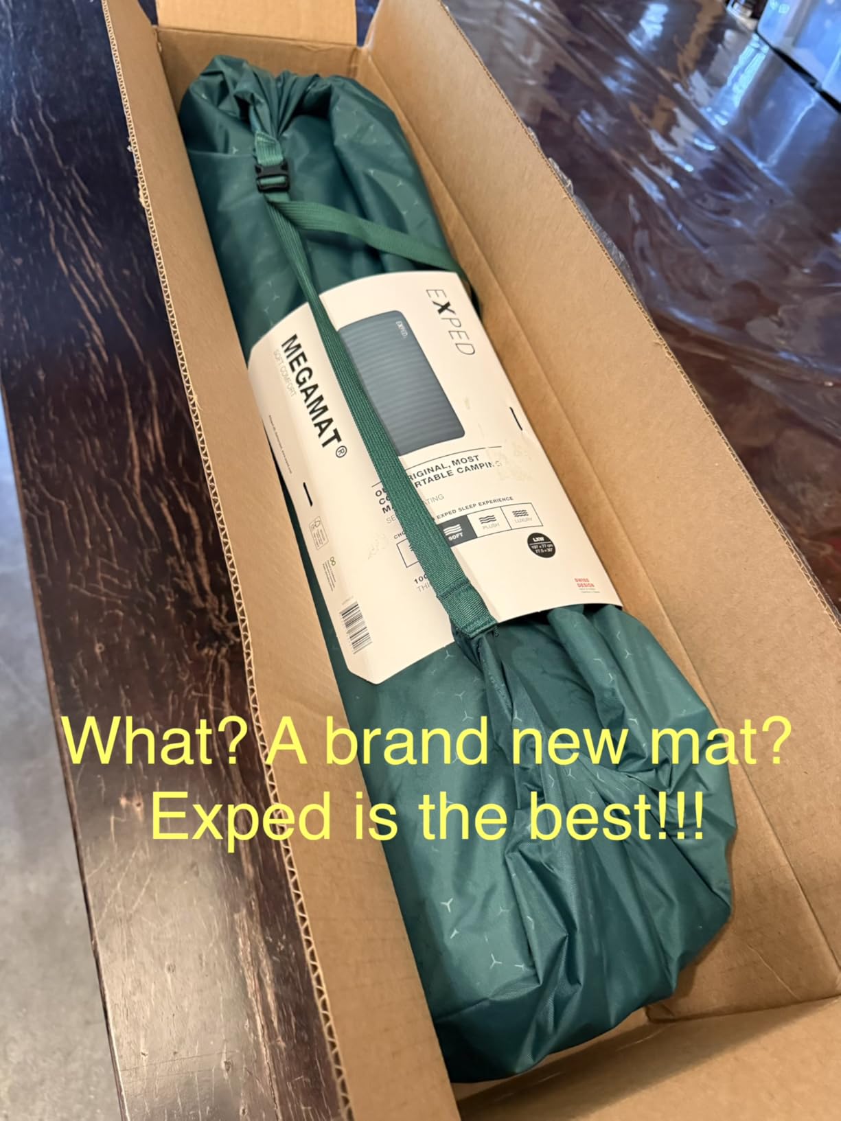 Exped MegaMat Max Sleeping Pad, Duo Long Wide Plus customer photo 1