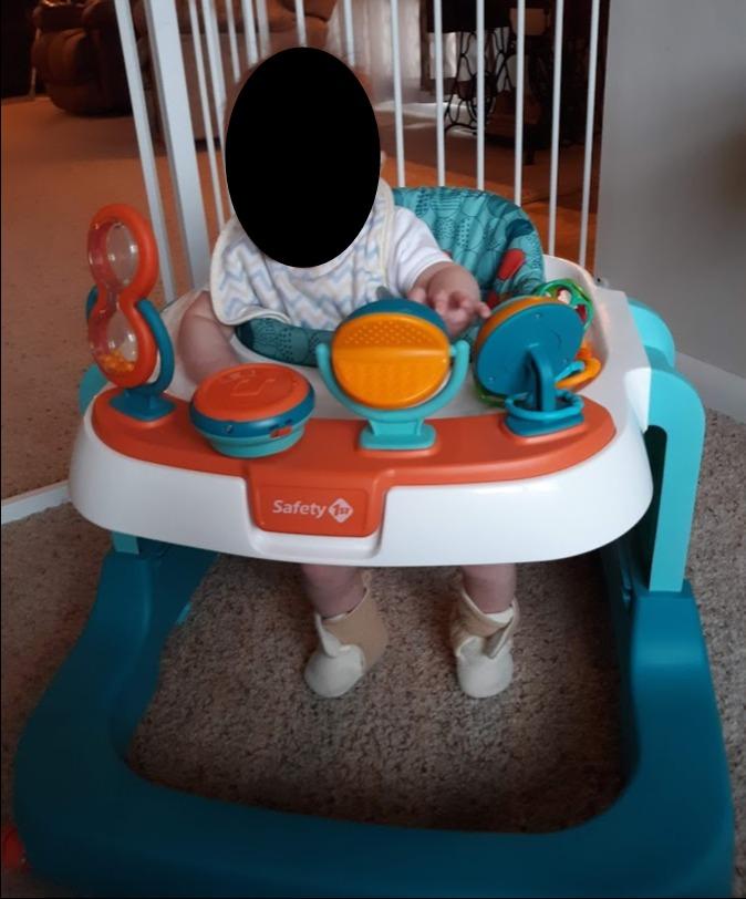 Safety 1st Ready, Set, Walk! DX Developmental Walker, Nantucket 2 customer photo 2