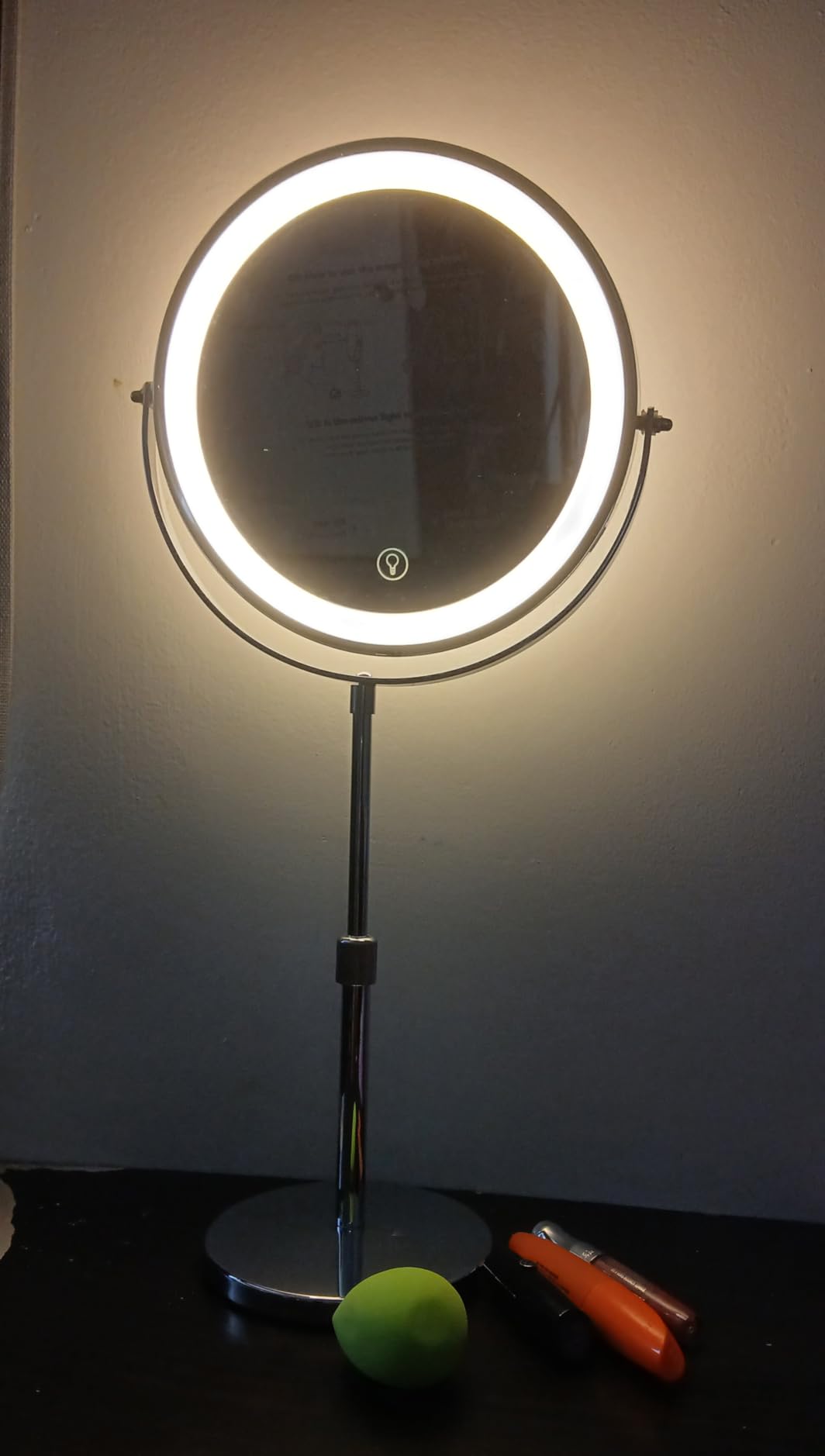 Dienmern Makeup Mirror, 1X/20X Rechargeable Vanity Mirror with Lights customer photo 1
