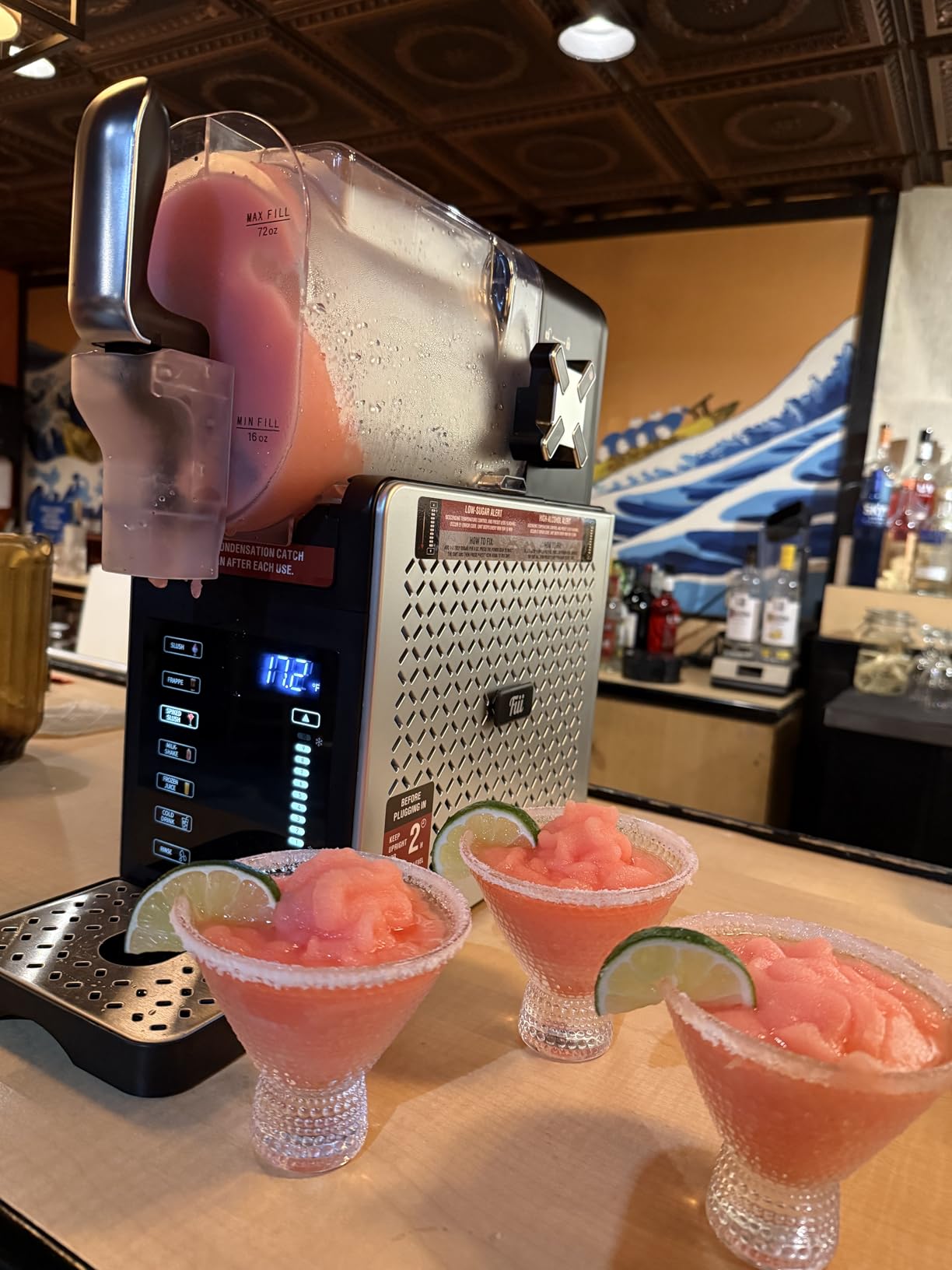 Fiii 2-in-1 Slushie & Soft Serve Machine 92 oz, 6 Presets, No Ice Needed customer photo 2