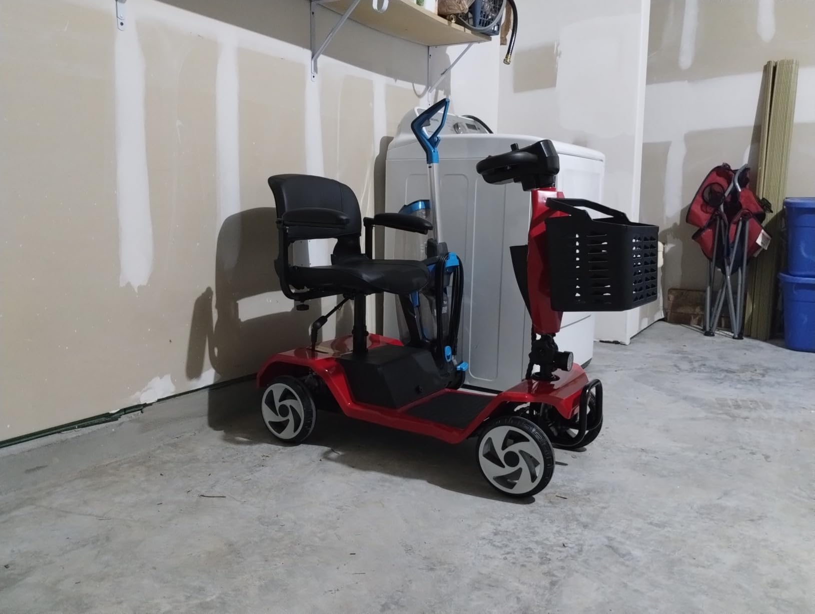 Foldable Mobility Scooters for Seniors, FSA&HSA Eligible, 330LBS Capacity 4 Wheel Lightweight Mobility Scooters for Adults, Powered Electric Mobility Scooters, Folding Travel Motorized Scooters customer photo 1