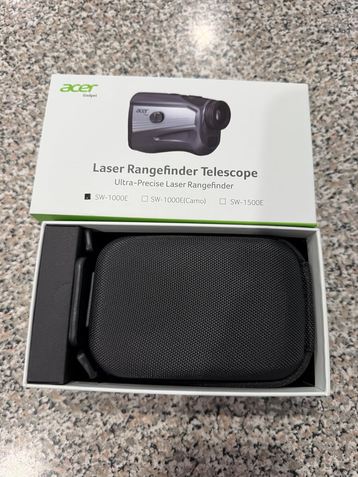 Acer Pro Golf Rangefinder with Slope Switch, Pin Lock Vibration, 1200 Yards customer photo 1