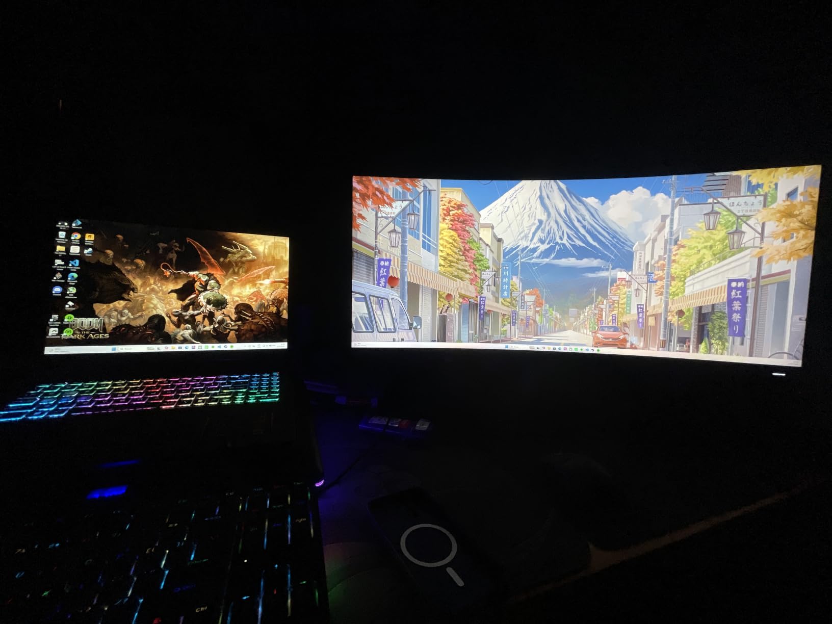 Alienware 34 Curved Gaming Monitor - AW3425DWM - 34-inch WQHD 180Hz 1ms Display, 1500R, AMD FreeSync Premium, VESA AdaptiveSync customer photo 2