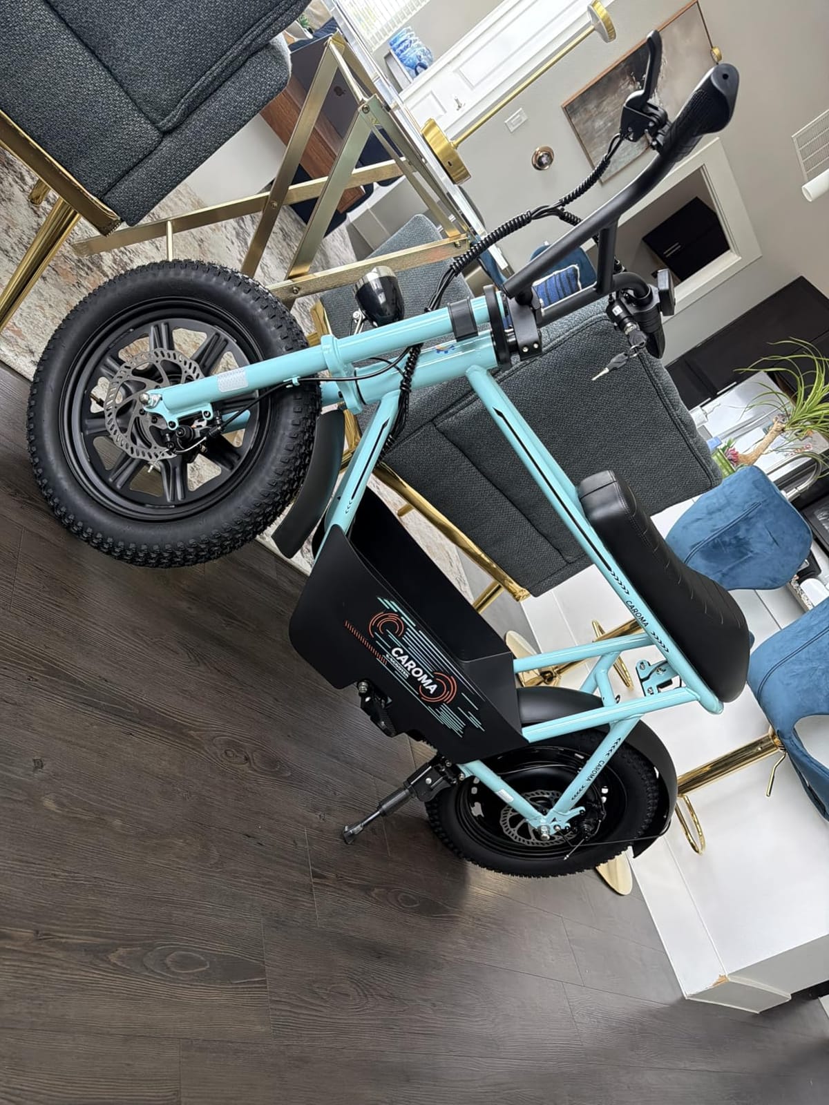 Caroma Peak 1200W Electric Scooter with Seat for Adults,30Miles Long Range customer photo 1