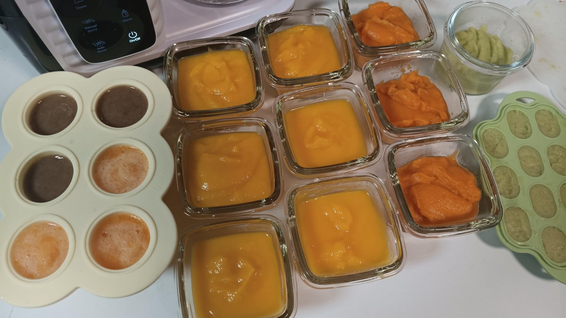 MOMYEASY Baby Food Maker, Baby Food Processor with Steam & Grinding customer photo 1