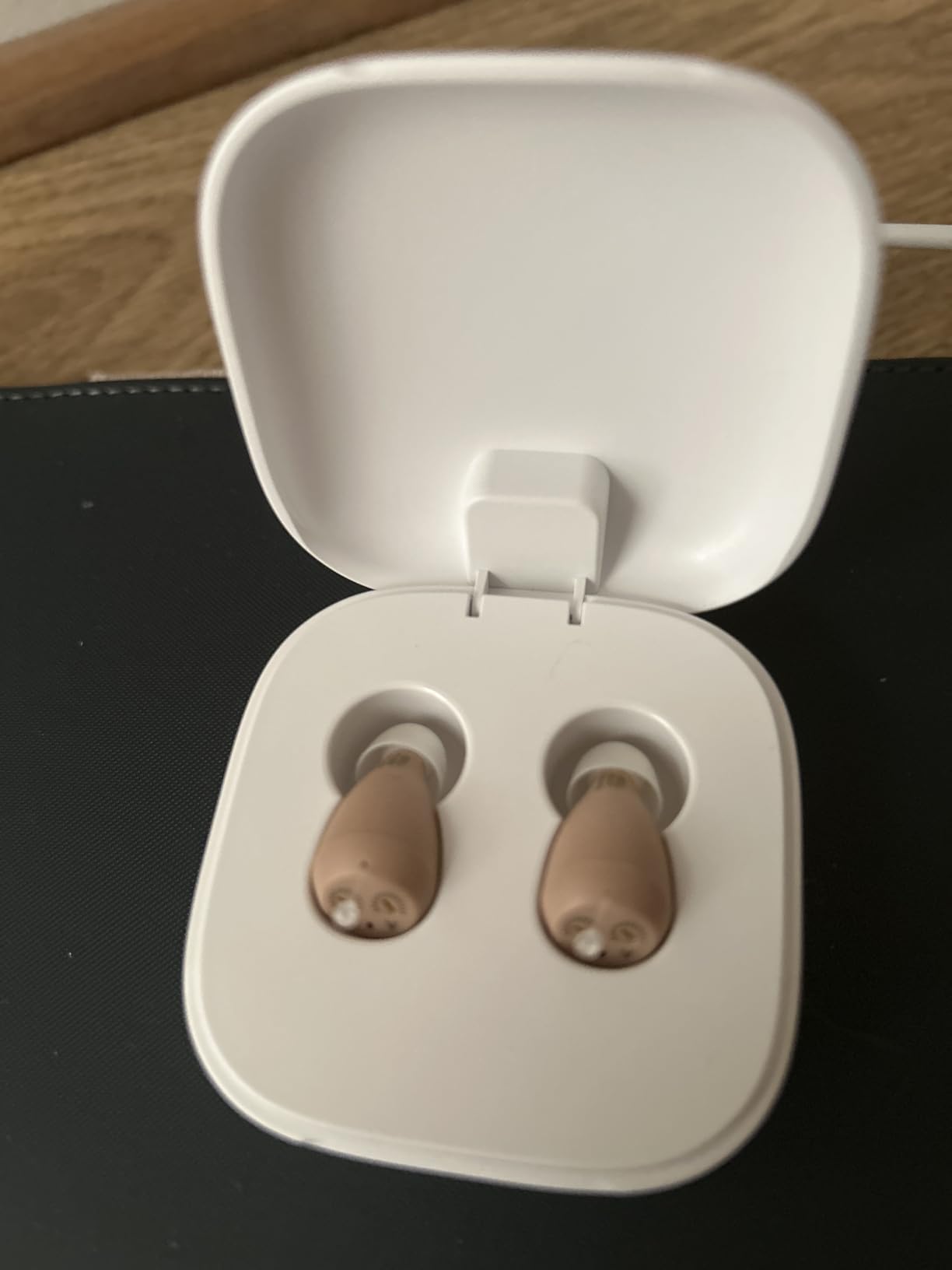 Audien Atom One OTC Hearing Aids | Wireless, Rechargeable, Comfortable, Clear Sound, Small Discreet Design customer photo 1
