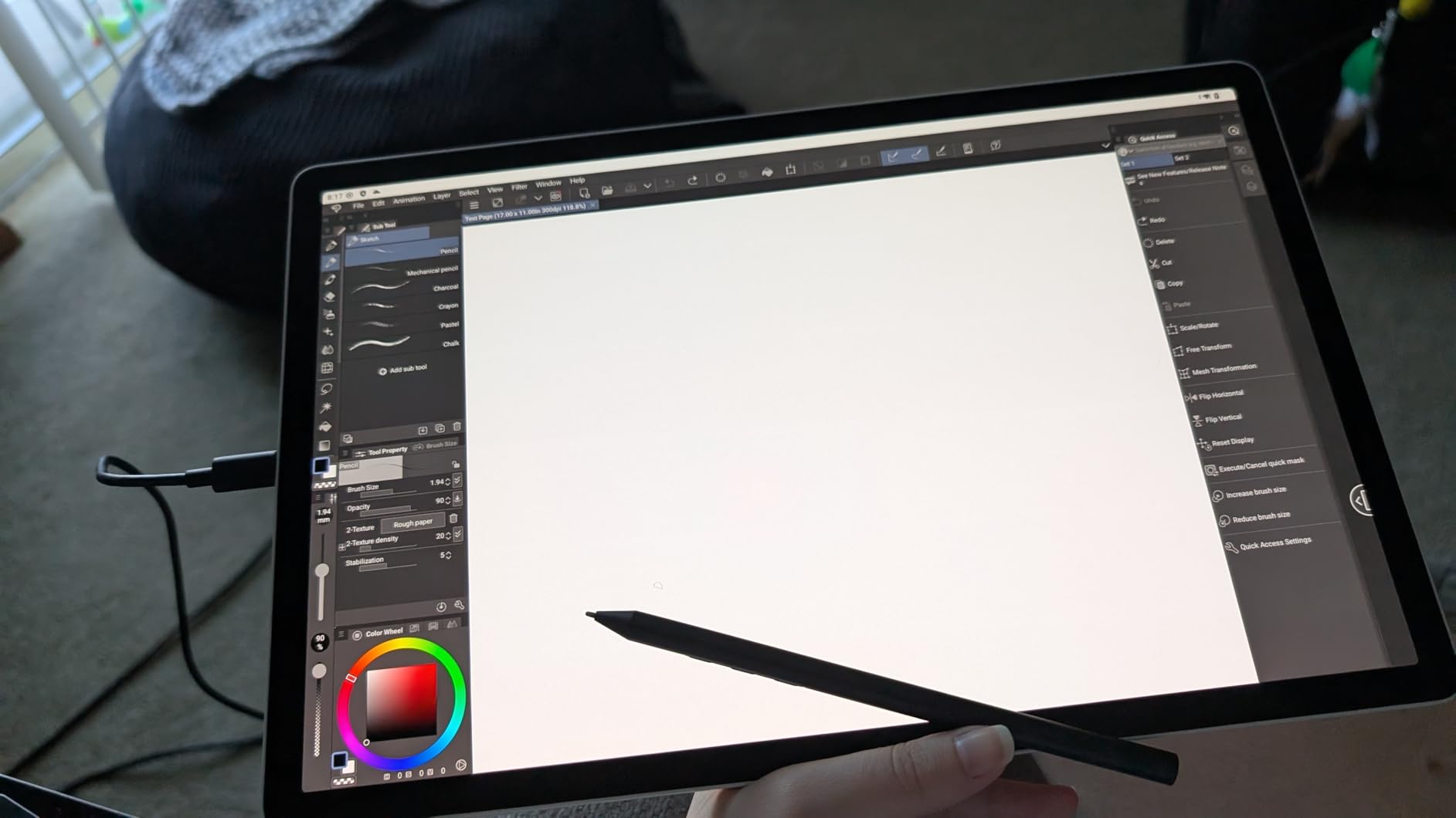 Wacom MovinkPad 11, Android Mobile Drawing Tablet, with Pro Pen 3 | No computer needed, 8GB RAM/128GB storage customer photo 2