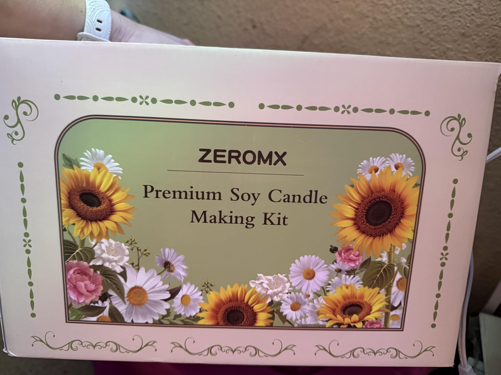 ZEROMX Candle Making Kit for Adult Beginners with Digital Wax Melting Pot | Premium candle craft supplies featuring candle molds & gift boxes. Complete DIY set for home decor and gift giving. customer photo 1