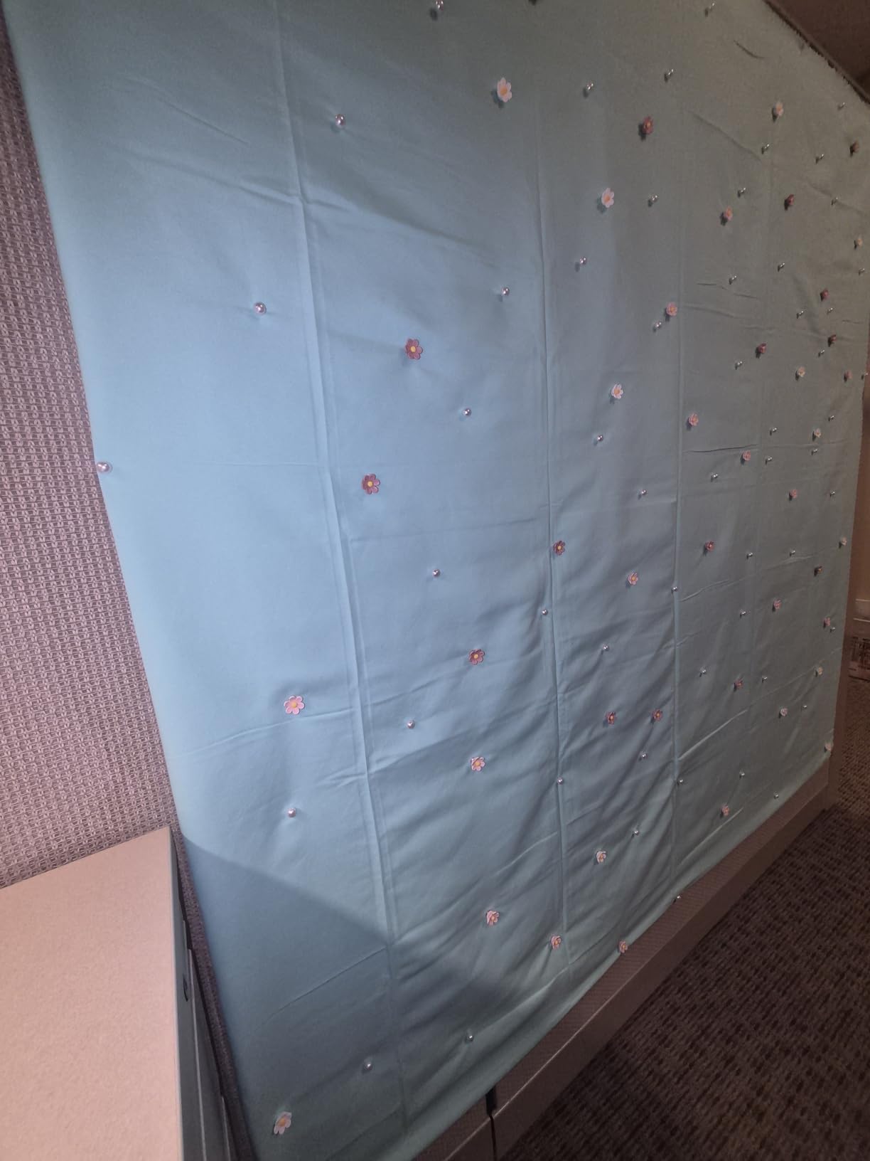 Grey Photography Backdrop for Photoshoot, Fabric, 10x20 FT customer photo 2