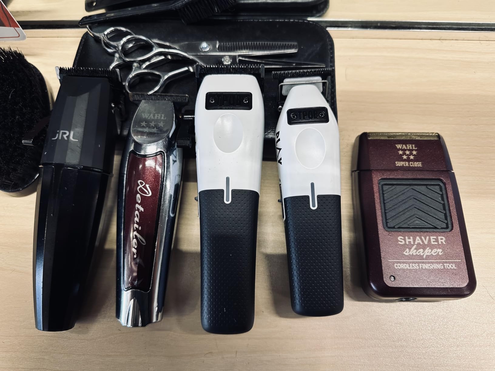 TPOB Play Barber Hair Clippers for Men 7500 RPM with Rubber Grips (White 3 Set) customer photo 2