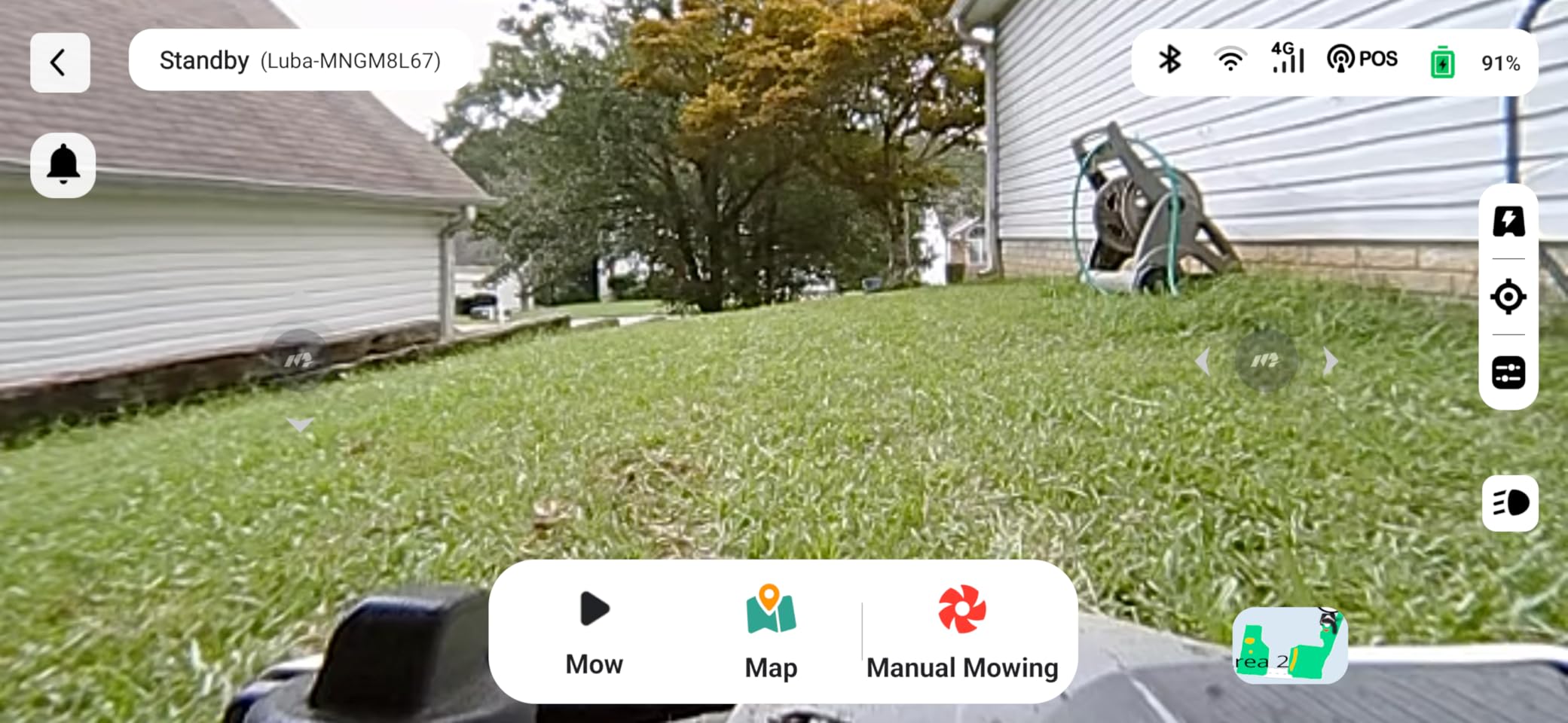 (2026 NEW) Mammotion LUBA mini 2 AWD 1500H Robot Lawn Mower with Garage, for 0.37 Acres, 360° LiDAR+Dual-Camera AI Vision, 80% Slope, DropMow, 20 Multi-Zone Management customer photo 2