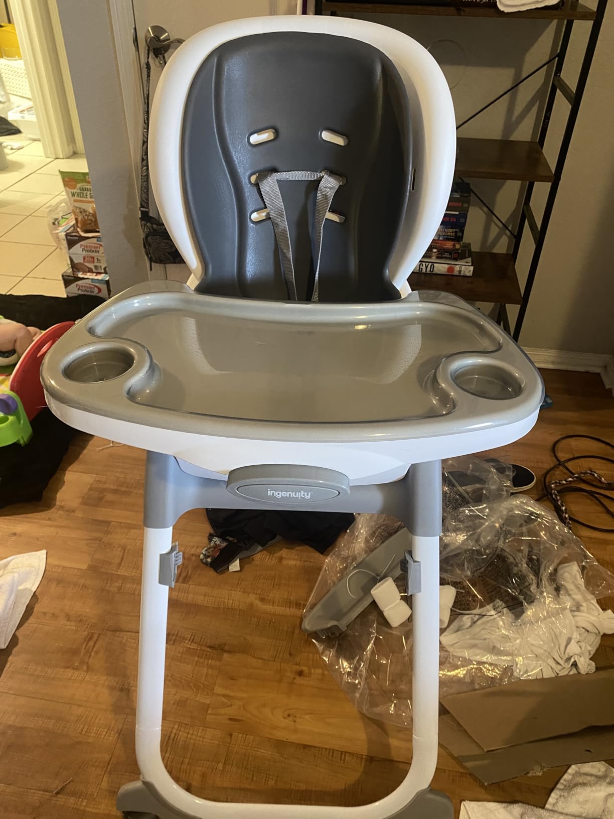 Ingenuity Trio Foldaway 6-in-1 Baby High Chair, 6 Ways to Use, Toddler Chair, Foldable Legs, 6M-5Y customer photo 1