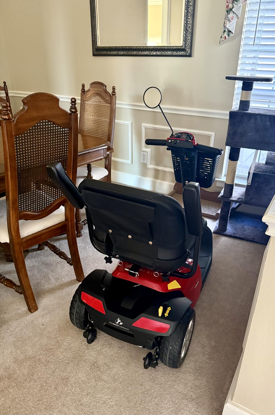 Rascal Conquest 4-Wheel Heavy-Duty Outdoor Mobility Scooter, Long-Range Battery-Powered Electric Travel, 350lb Capacity, Battery Included customer photo 2